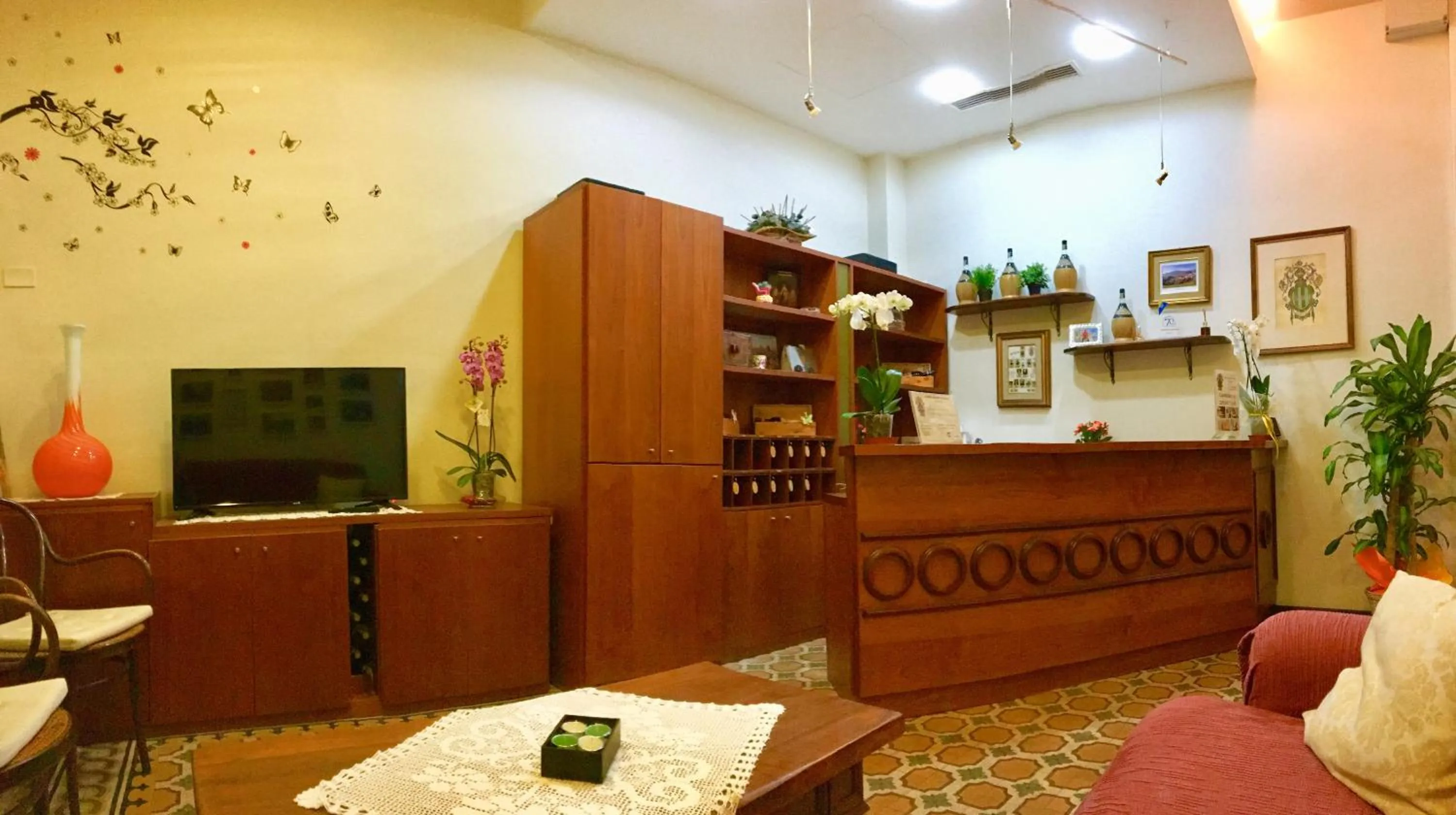 Lobby or reception in La Speranza Hotel Grazzini