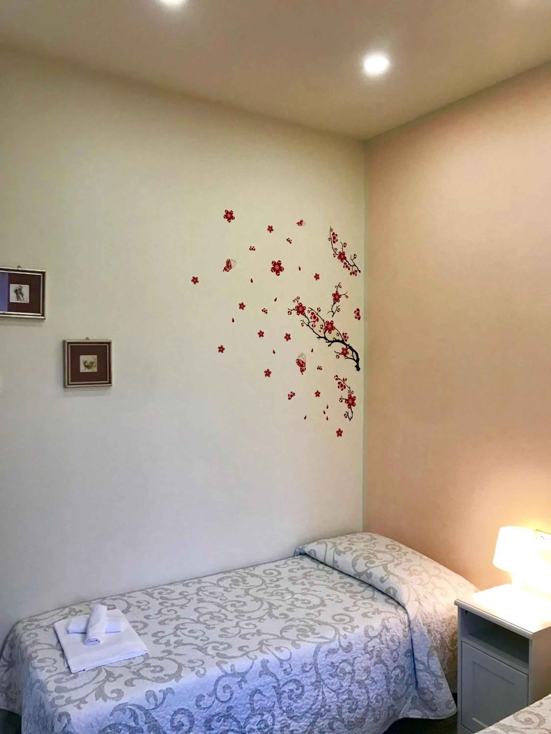 Bed in La Speranza Hotel Grazzini