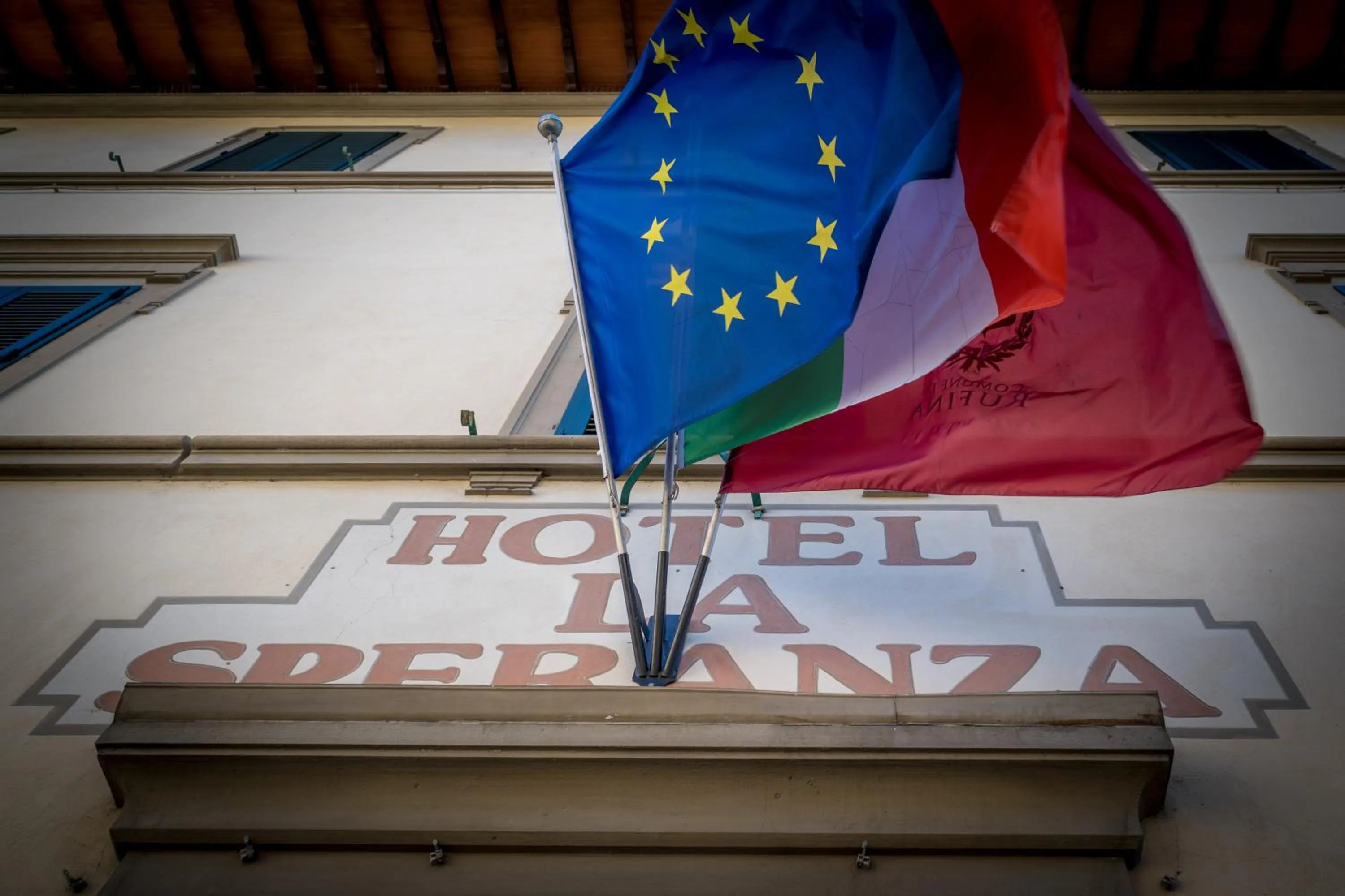 Facade/entrance in La Speranza Hotel Grazzini