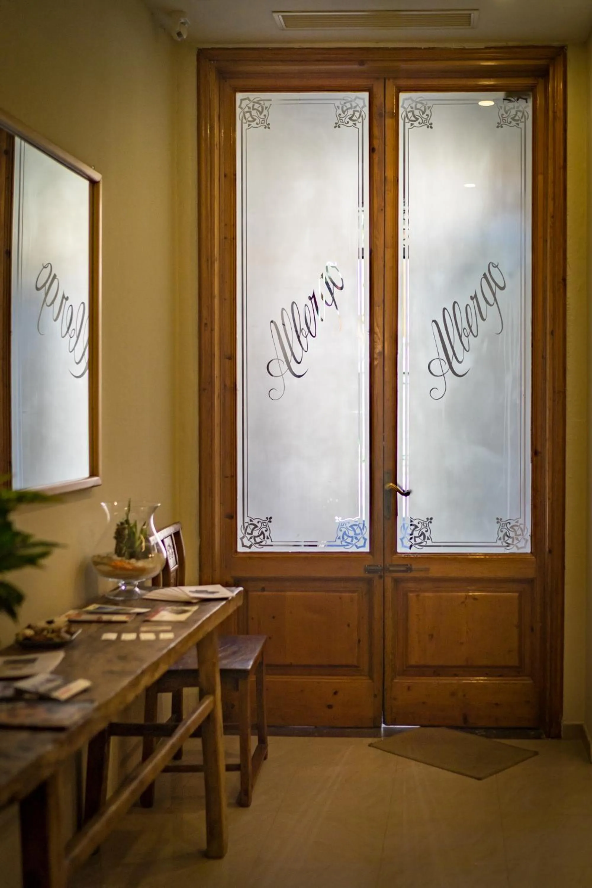 Lobby or reception in La Speranza Hotel Grazzini