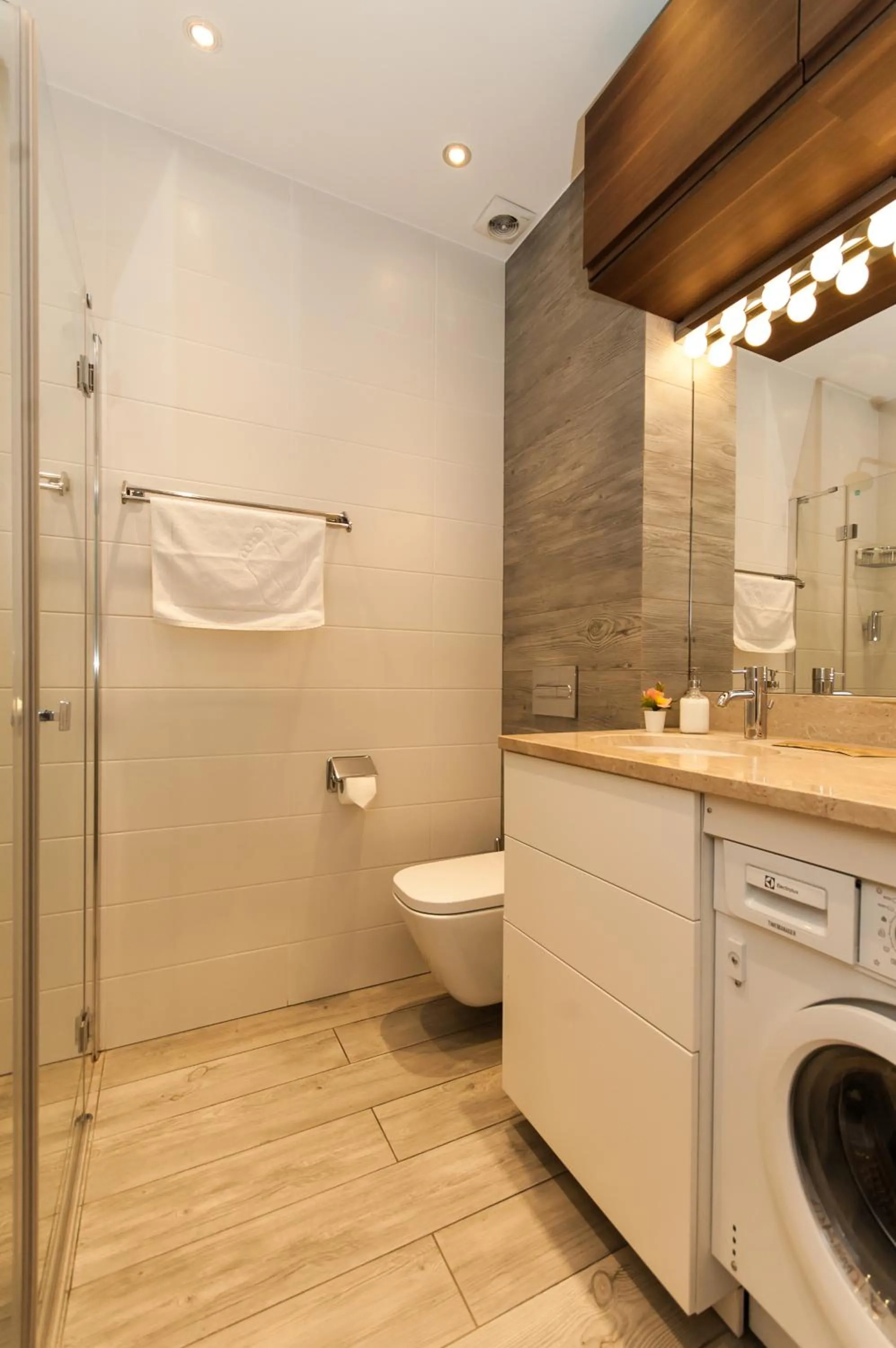 Shower in Dream Team Nordic Haven