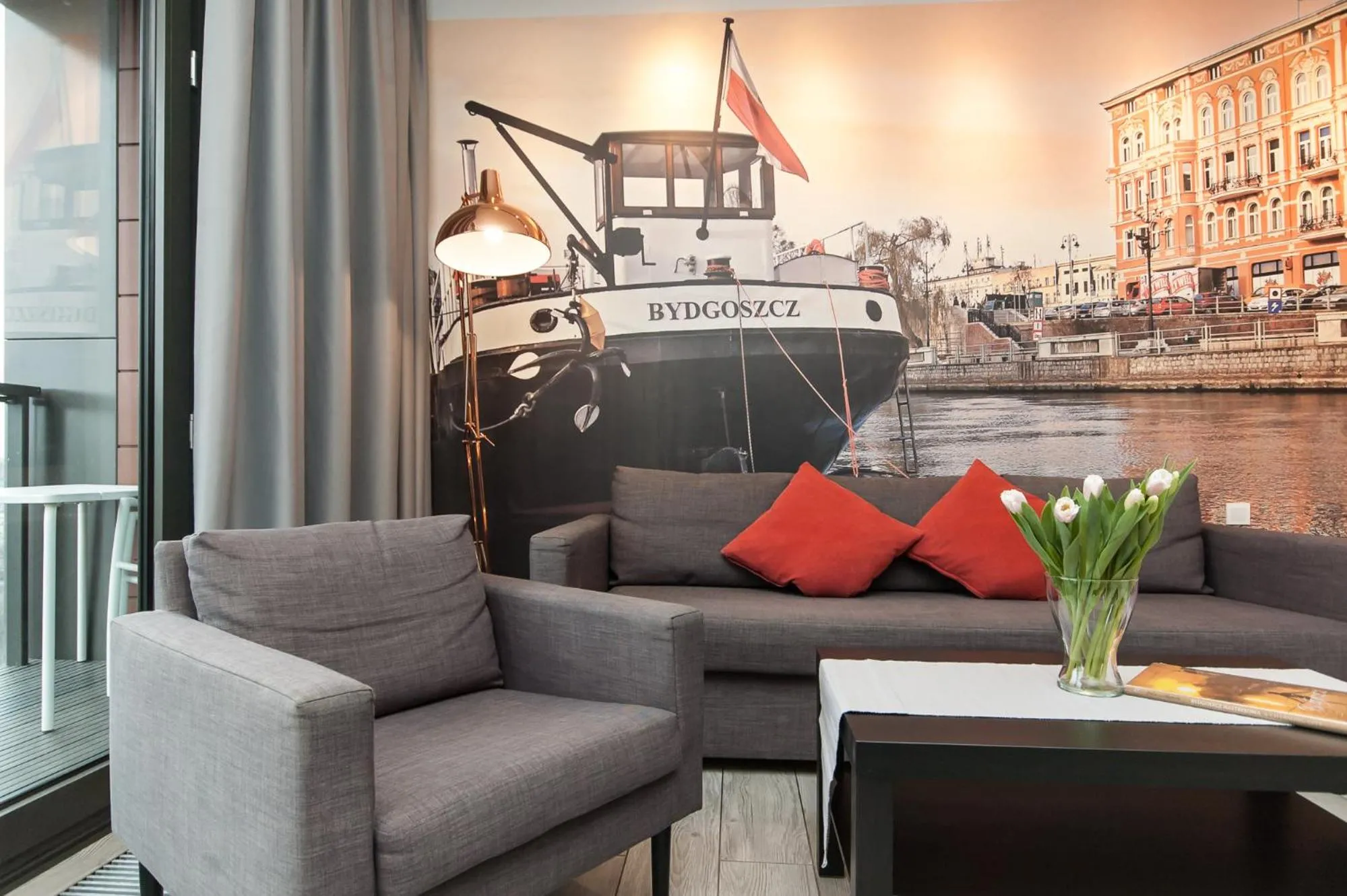 Living room in Dream Team Nordic Haven
