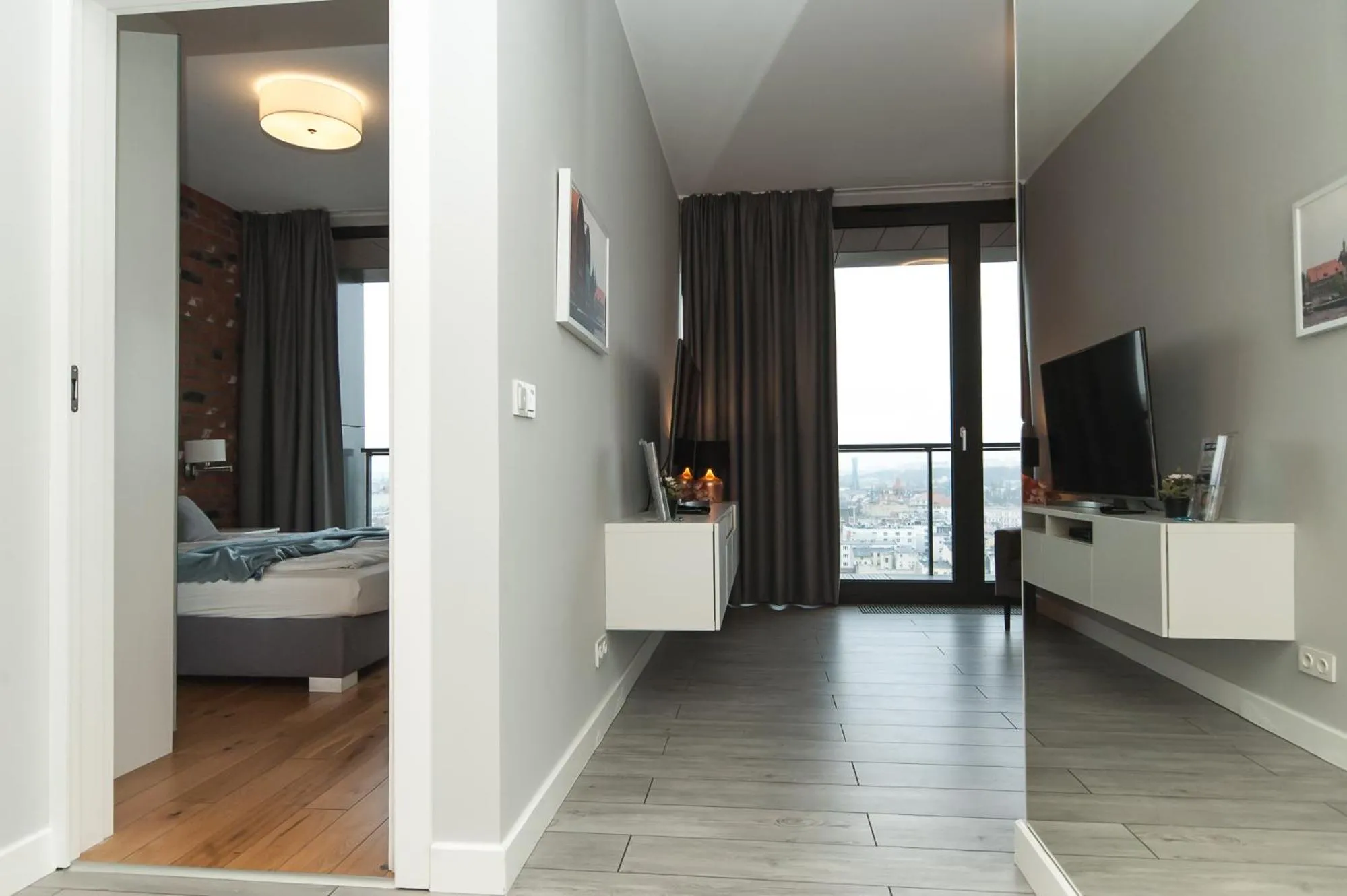 Living room, Bed in Dream Team Nordic Haven