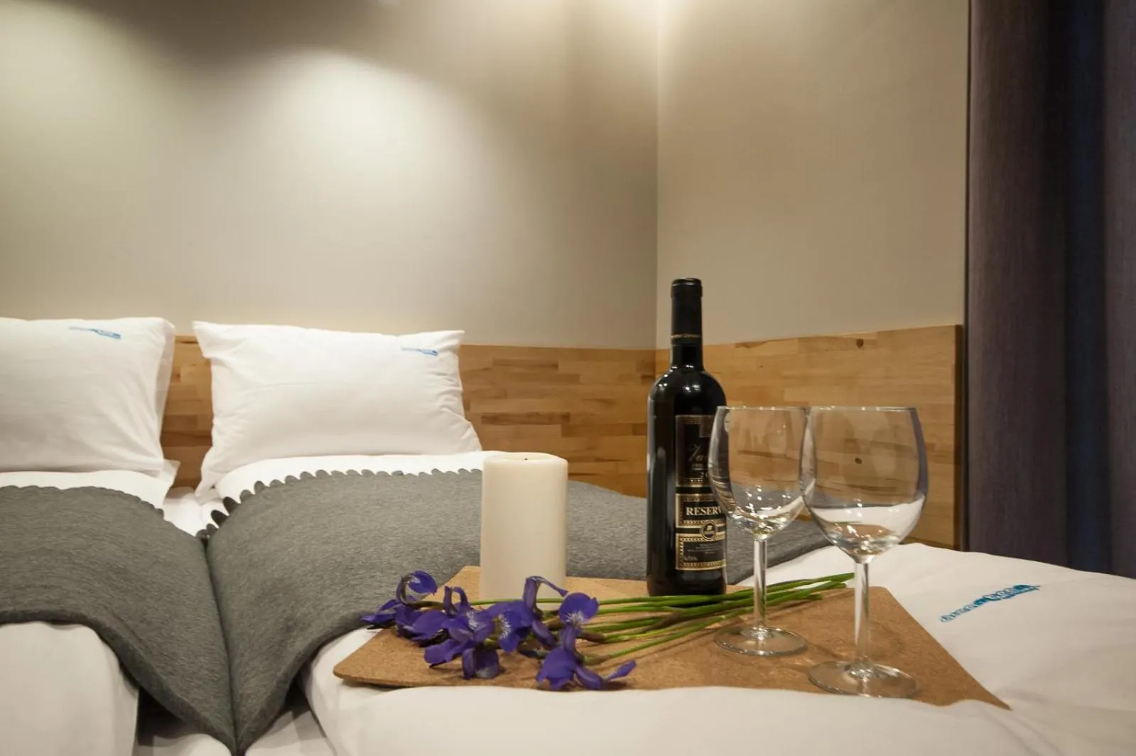 Bed in Dream Team Nordic Haven