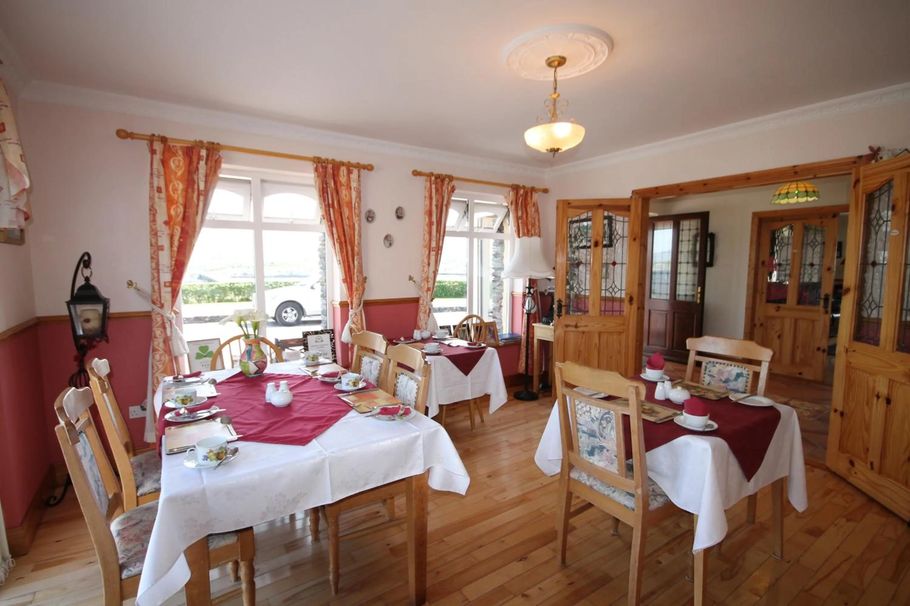 Seating area in Carraig Liath House