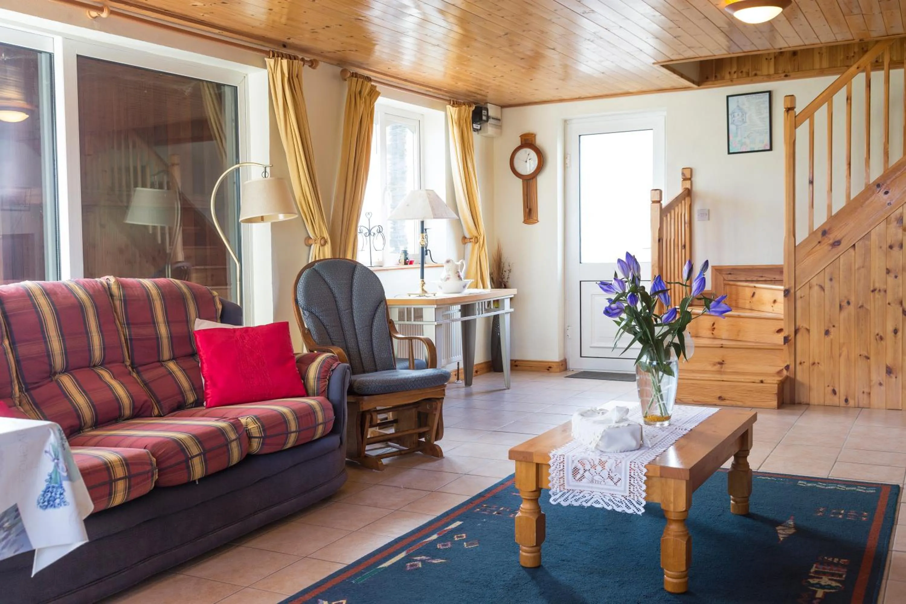 Seating area in Carraig Liath House