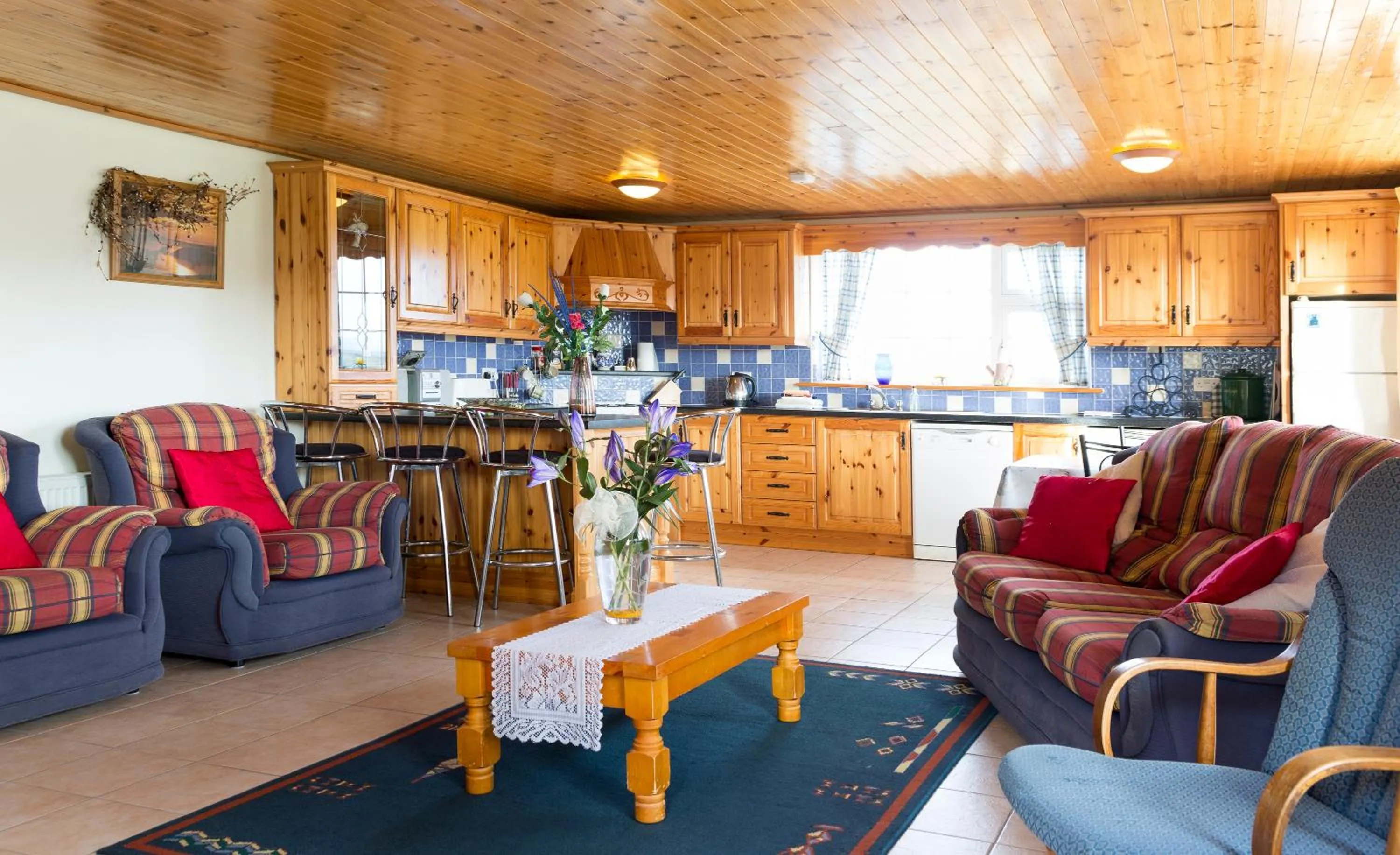 Seating area in Carraig Liath House