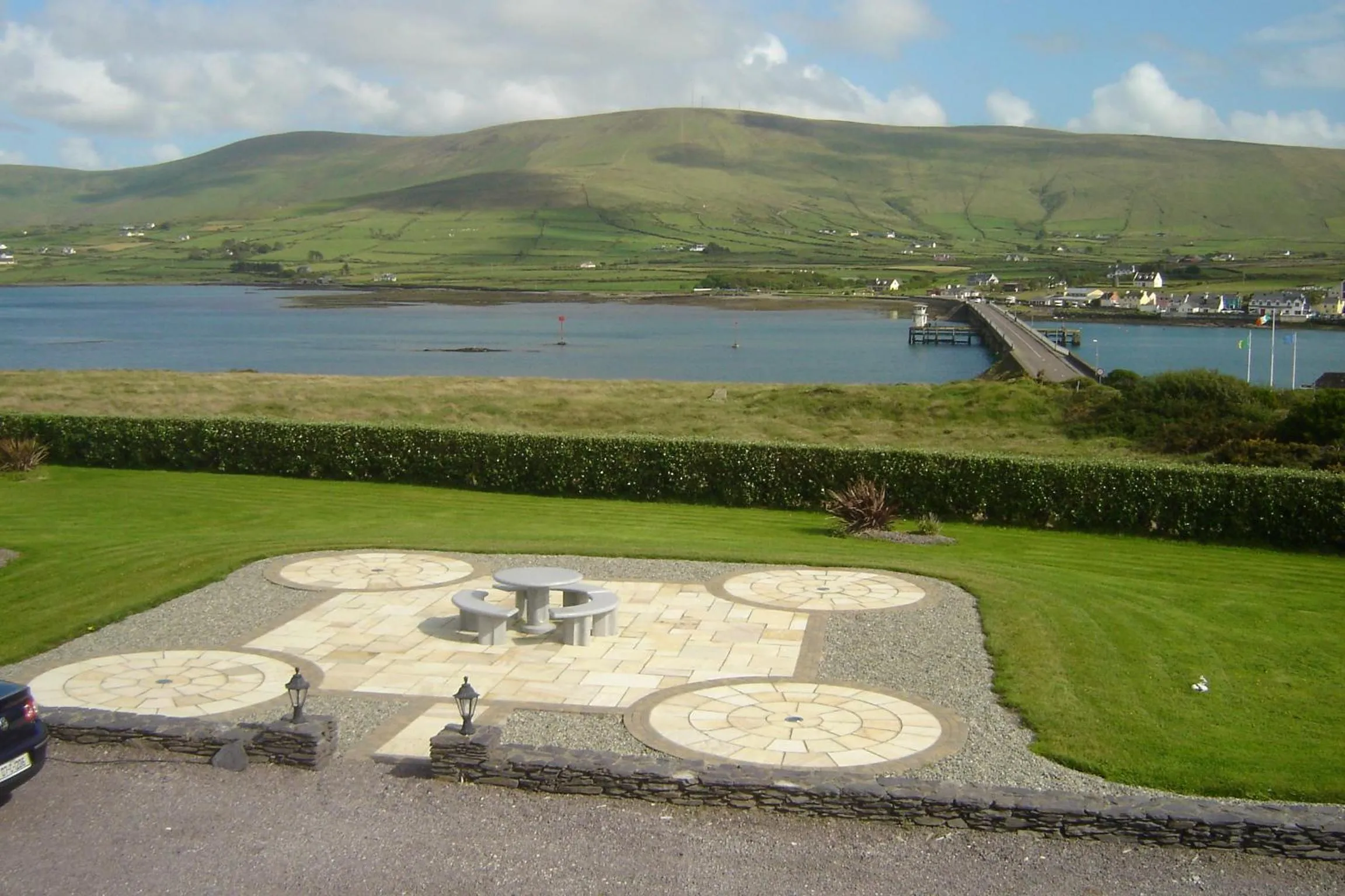 Garden view in Carraig Liath House