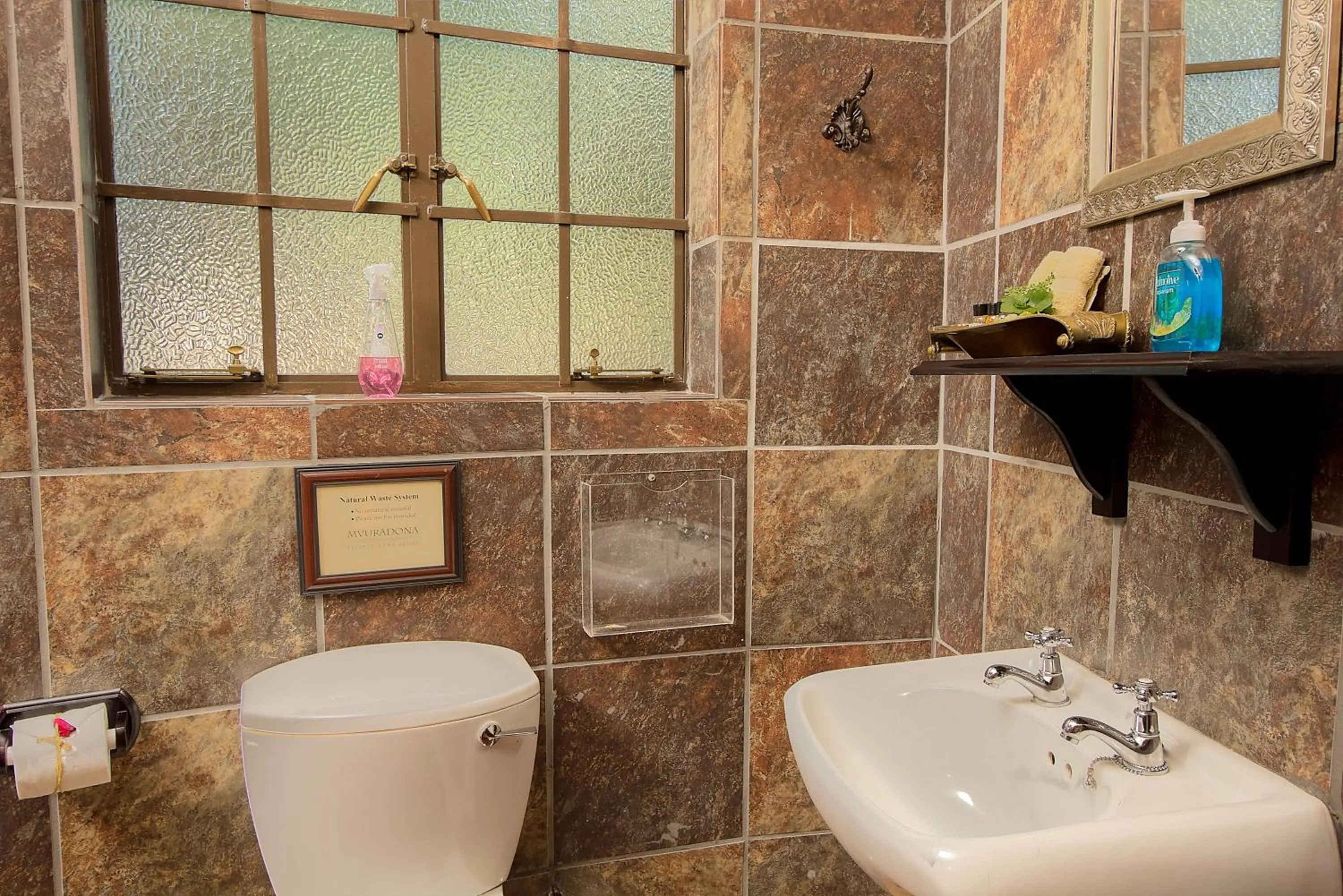 Bathroom in Mvuradona Safari Lodge