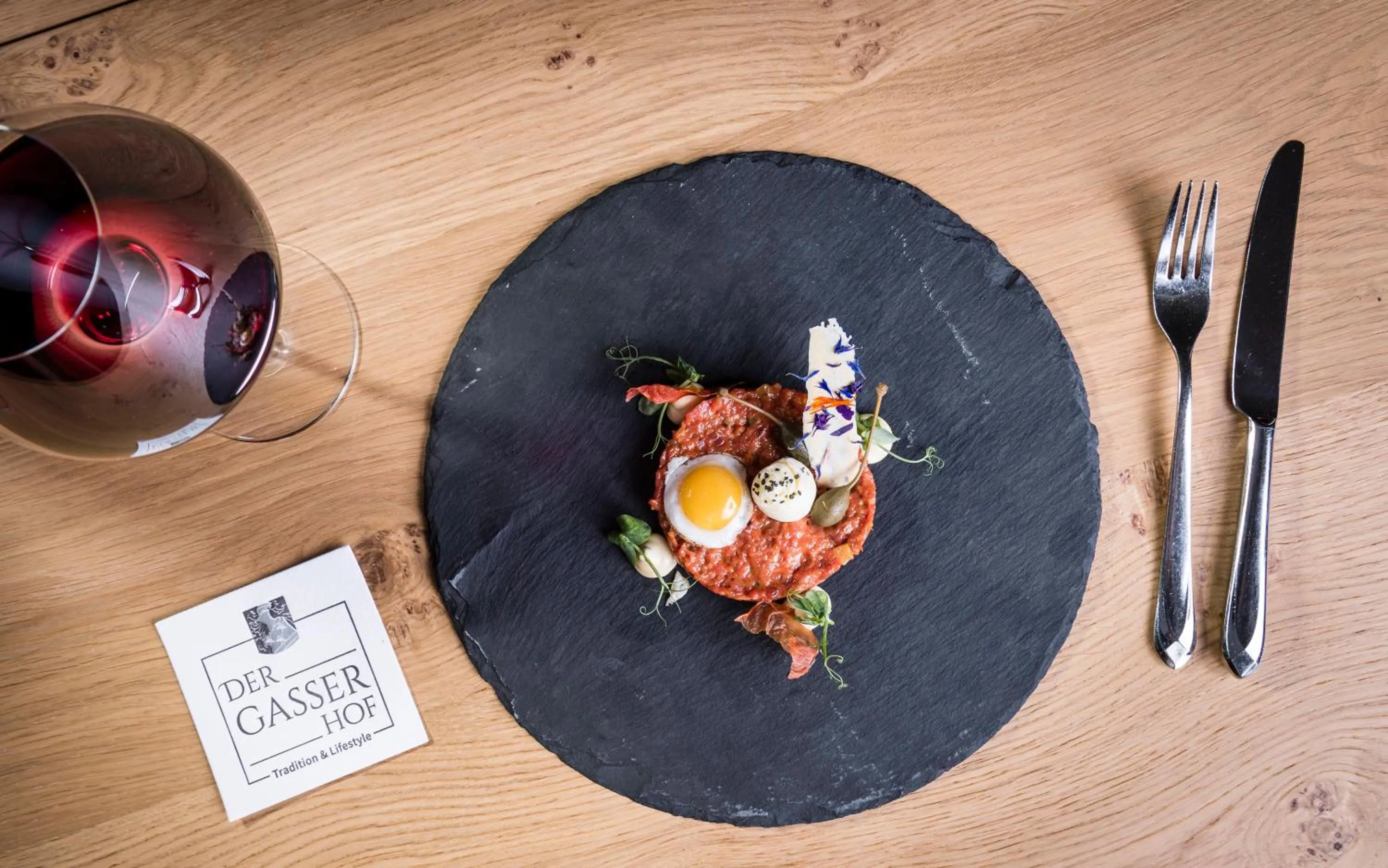 Food close-up in Hotel Gasserhof