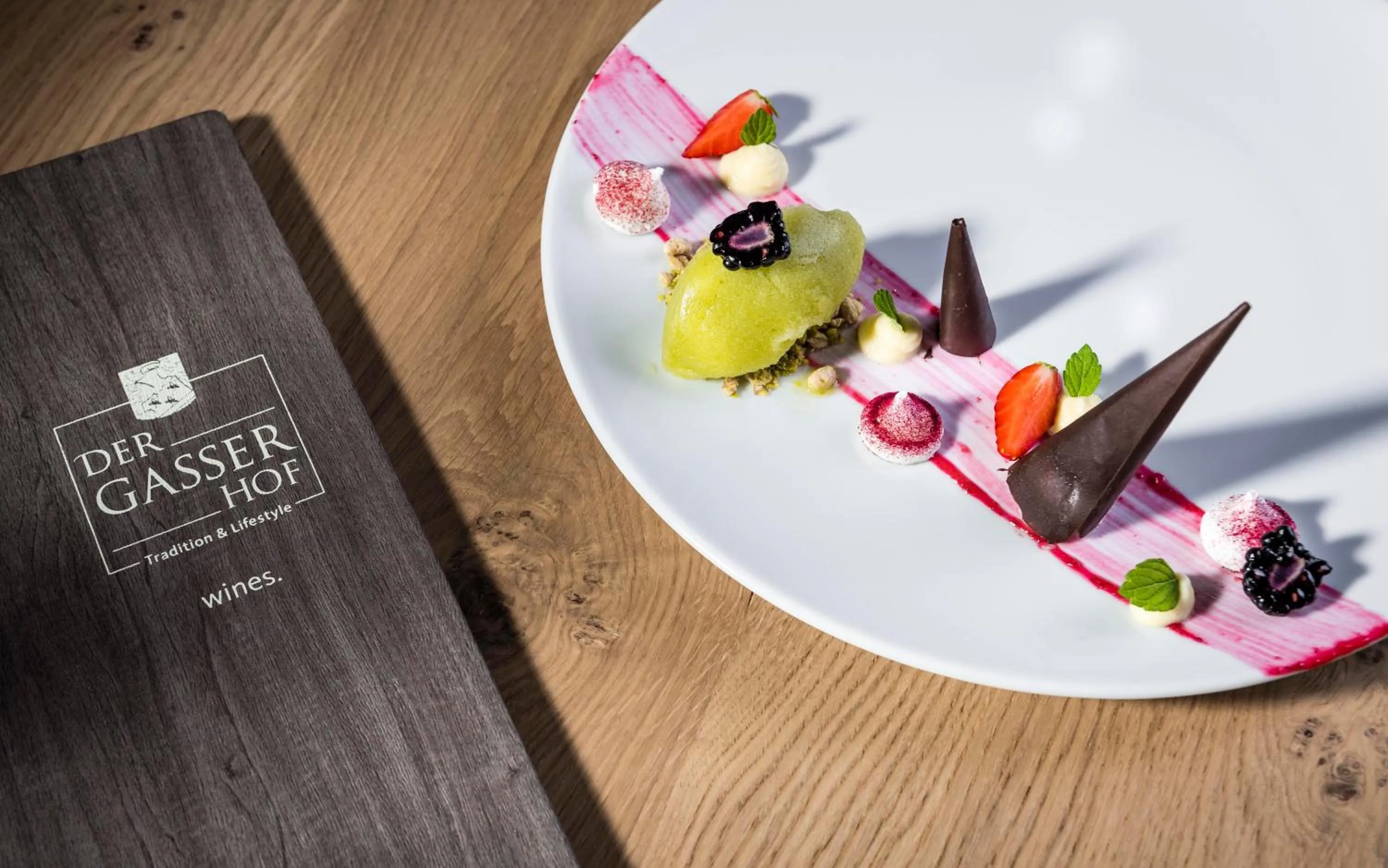 Food close-up in Hotel Gasserhof