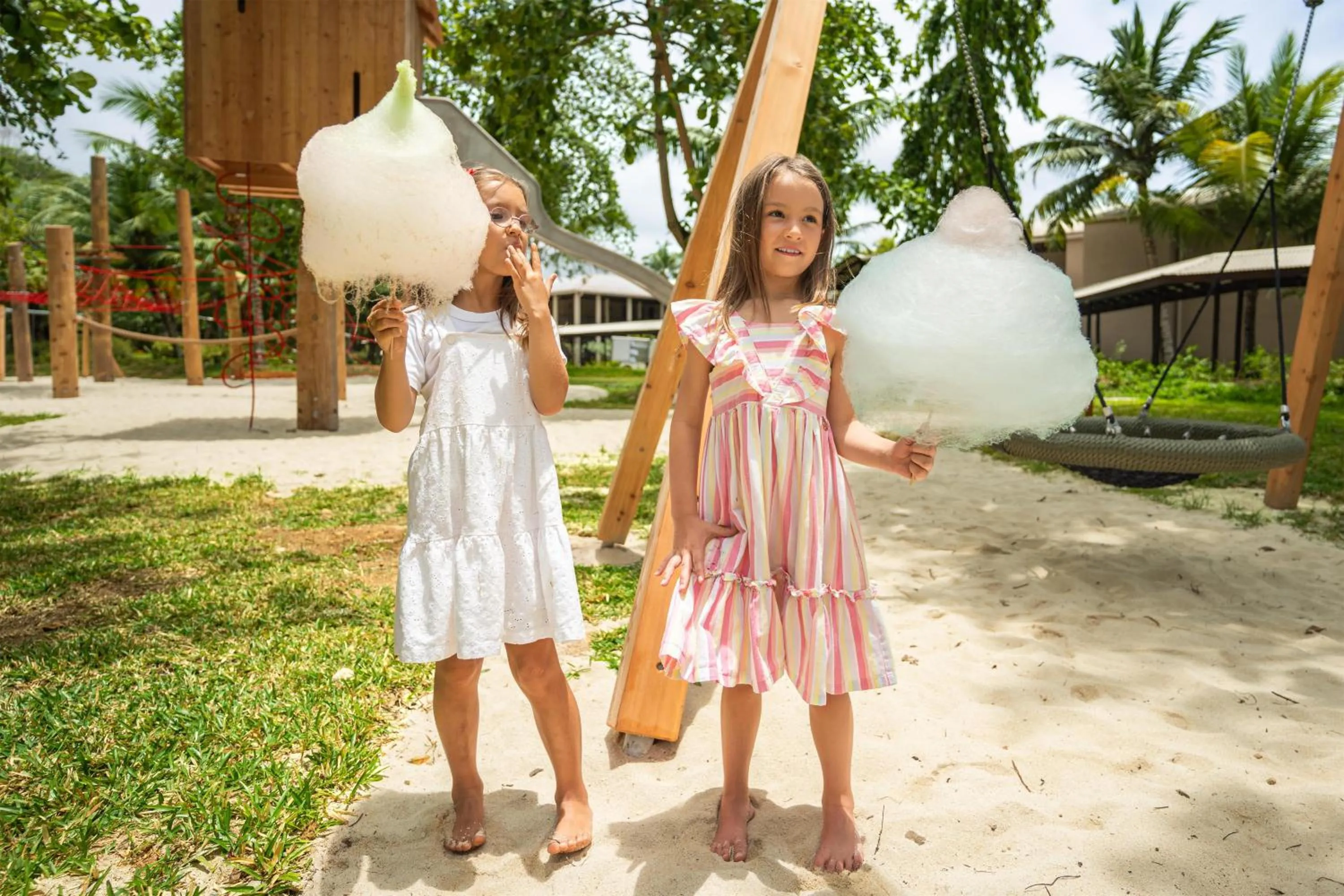Property building in Kempinski Seychelles Resort
