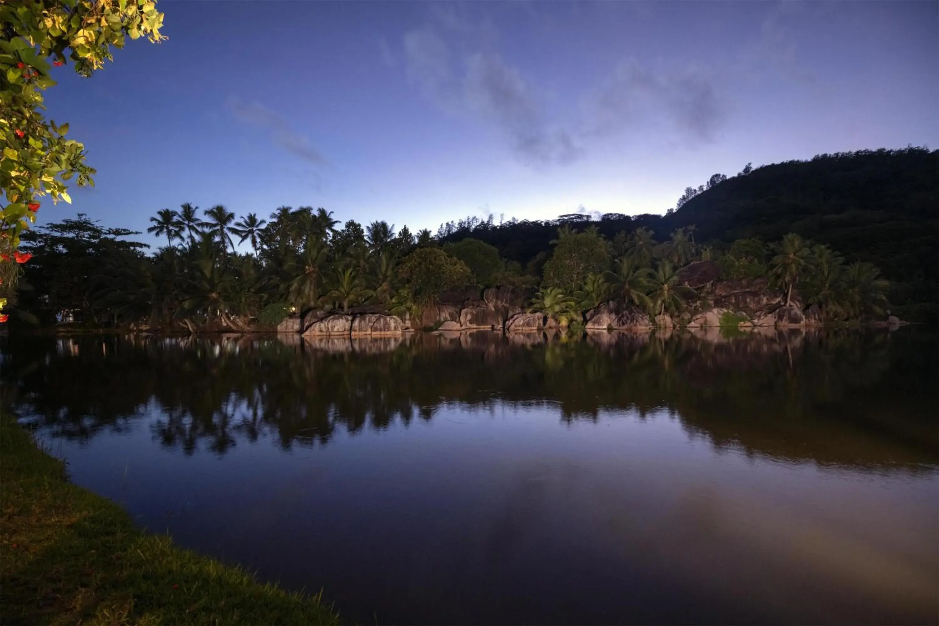 Property building in Kempinski Seychelles Resort Property building in Kempinski Seychelles Resort