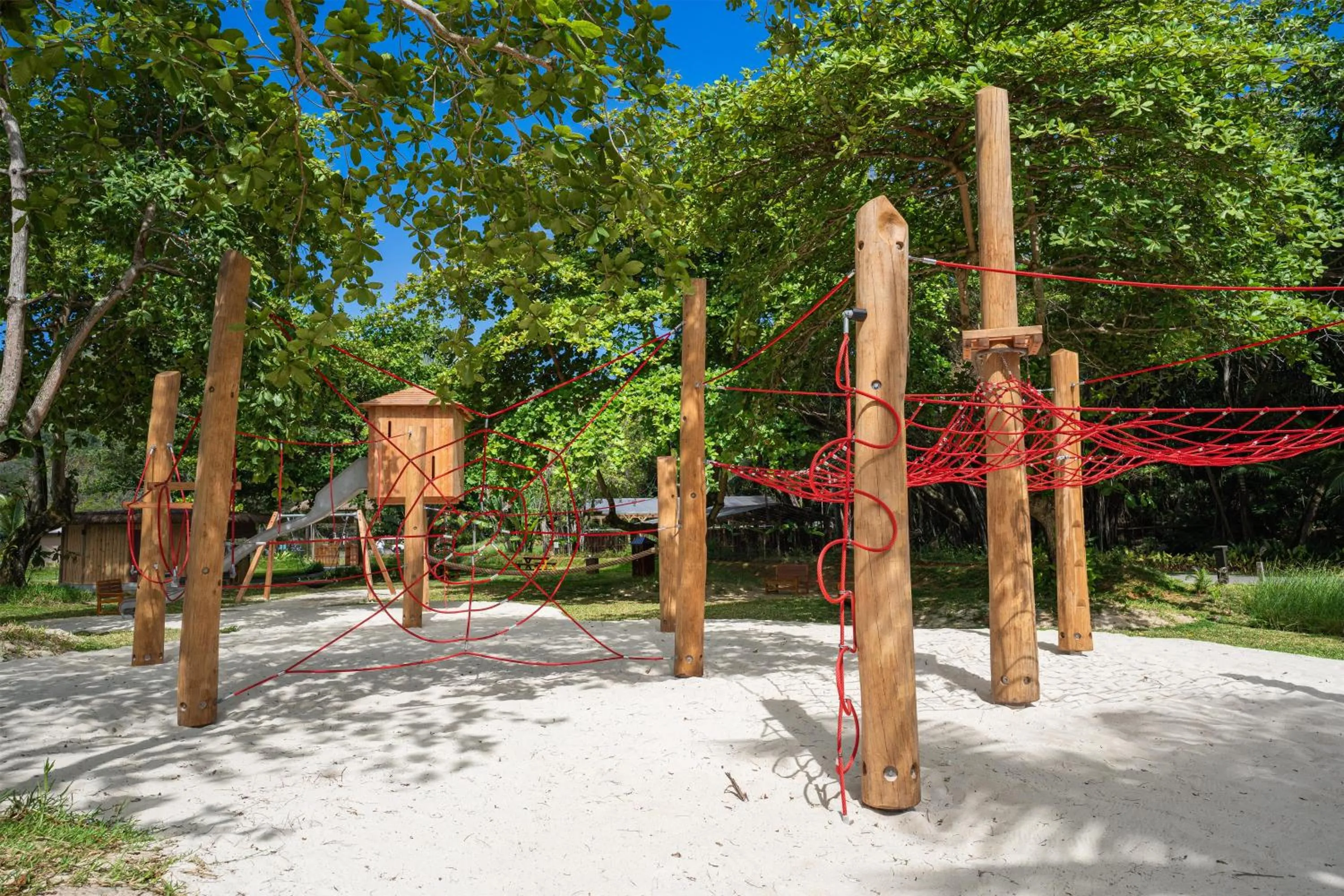 Property building in Kempinski Seychelles Resort