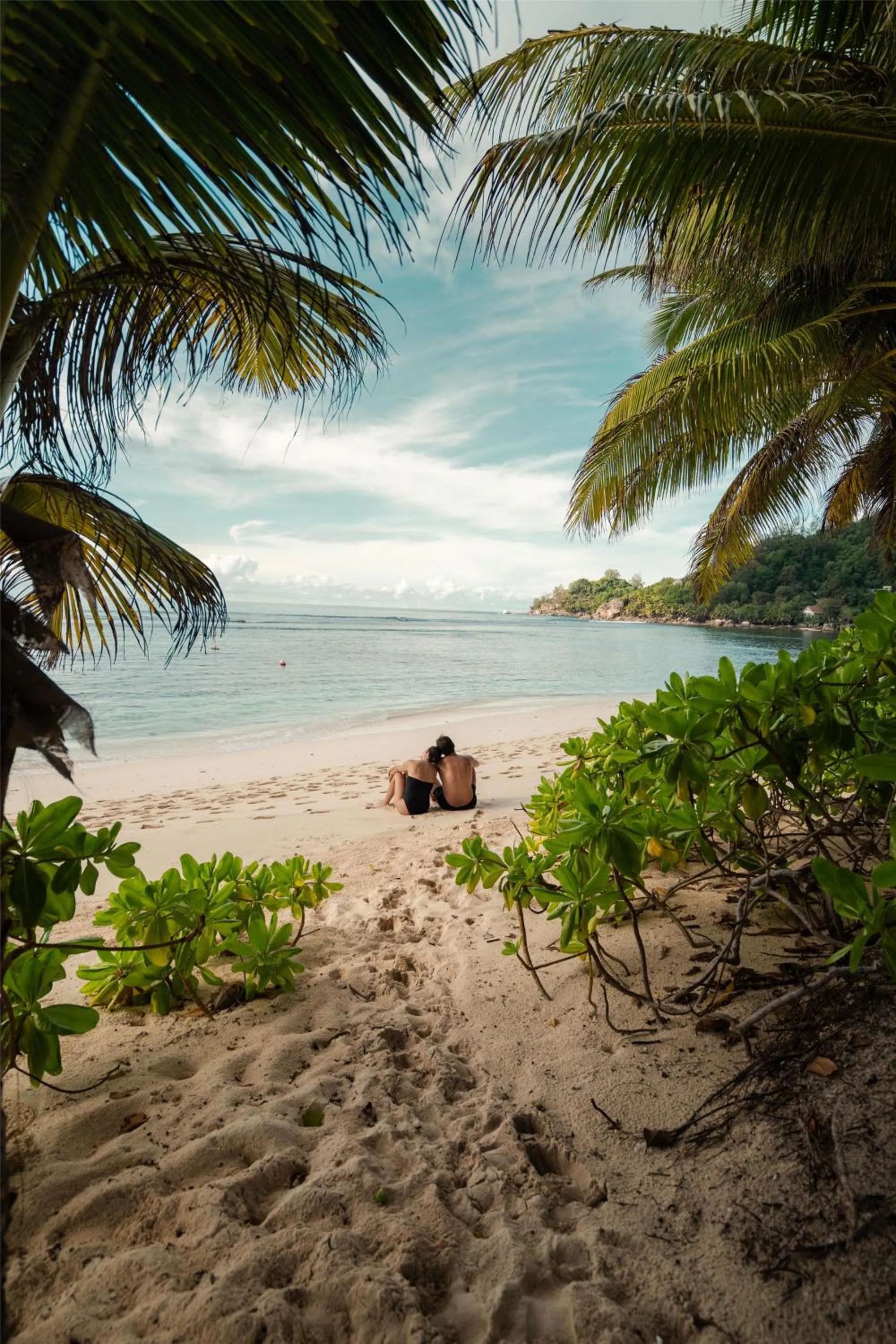 Beach in Kempinski Seychelles Resort
