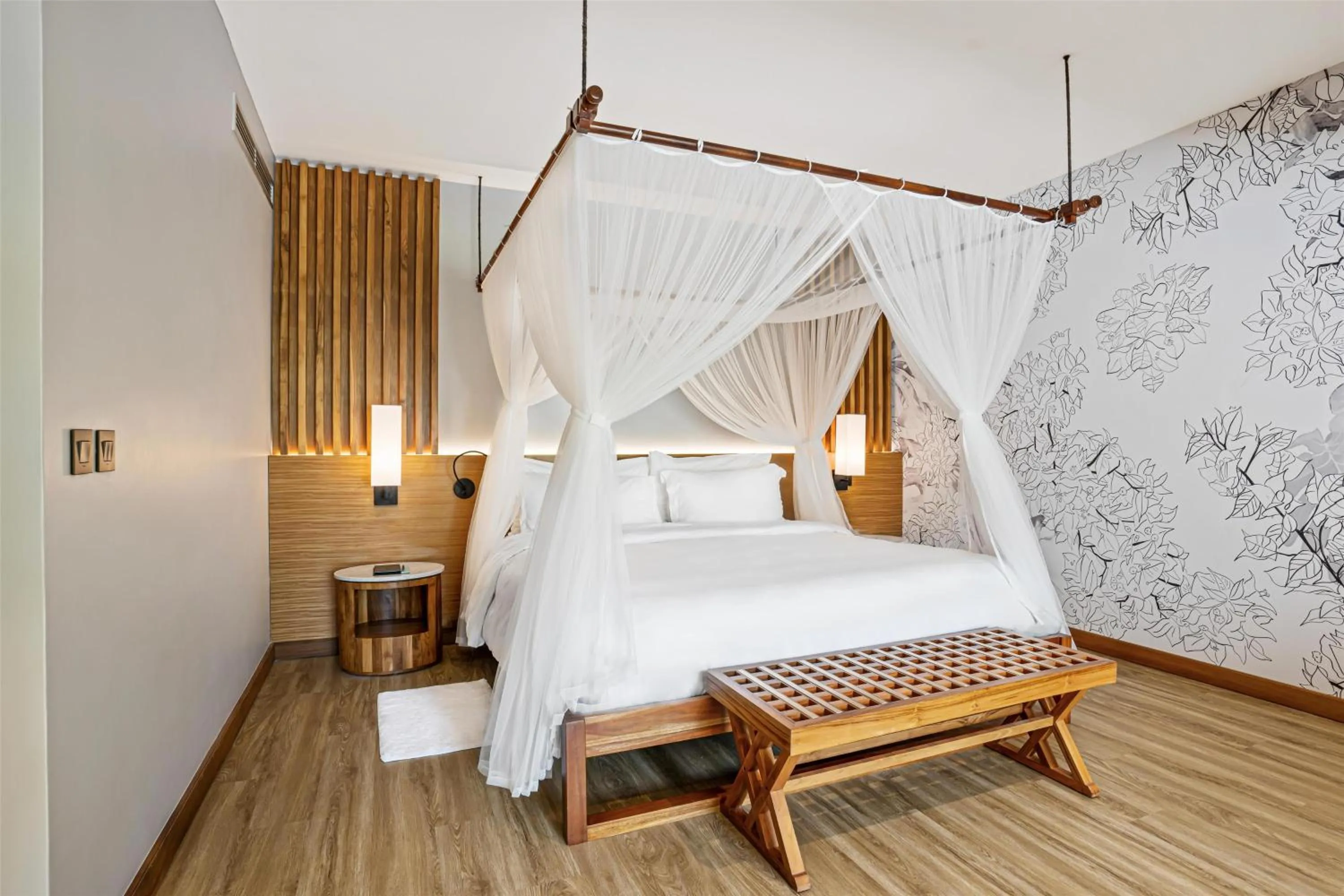 Photo of the whole room, Bed in Kempinski Seychelles Resort