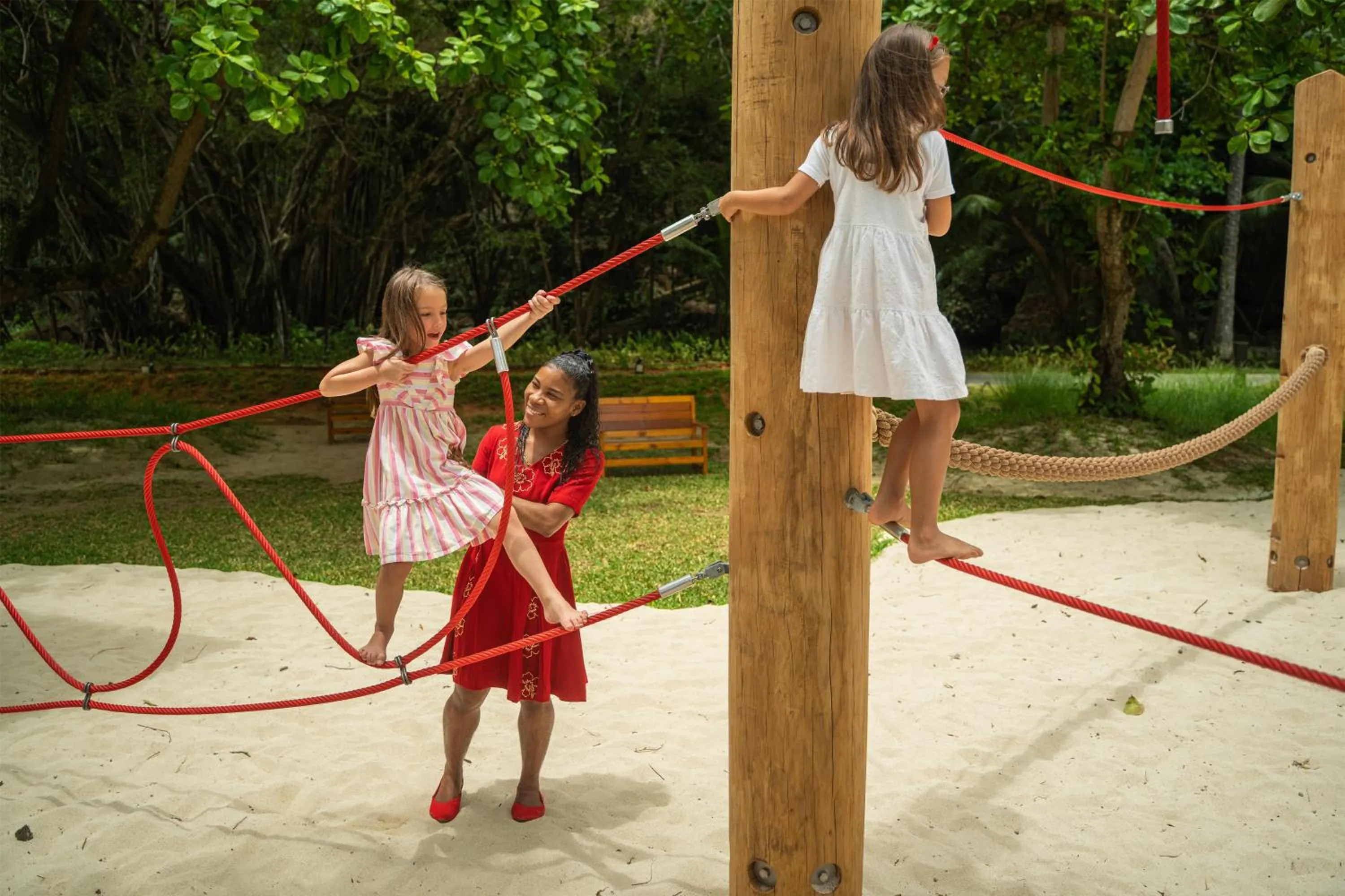 Property building in Kempinski Seychelles Resort