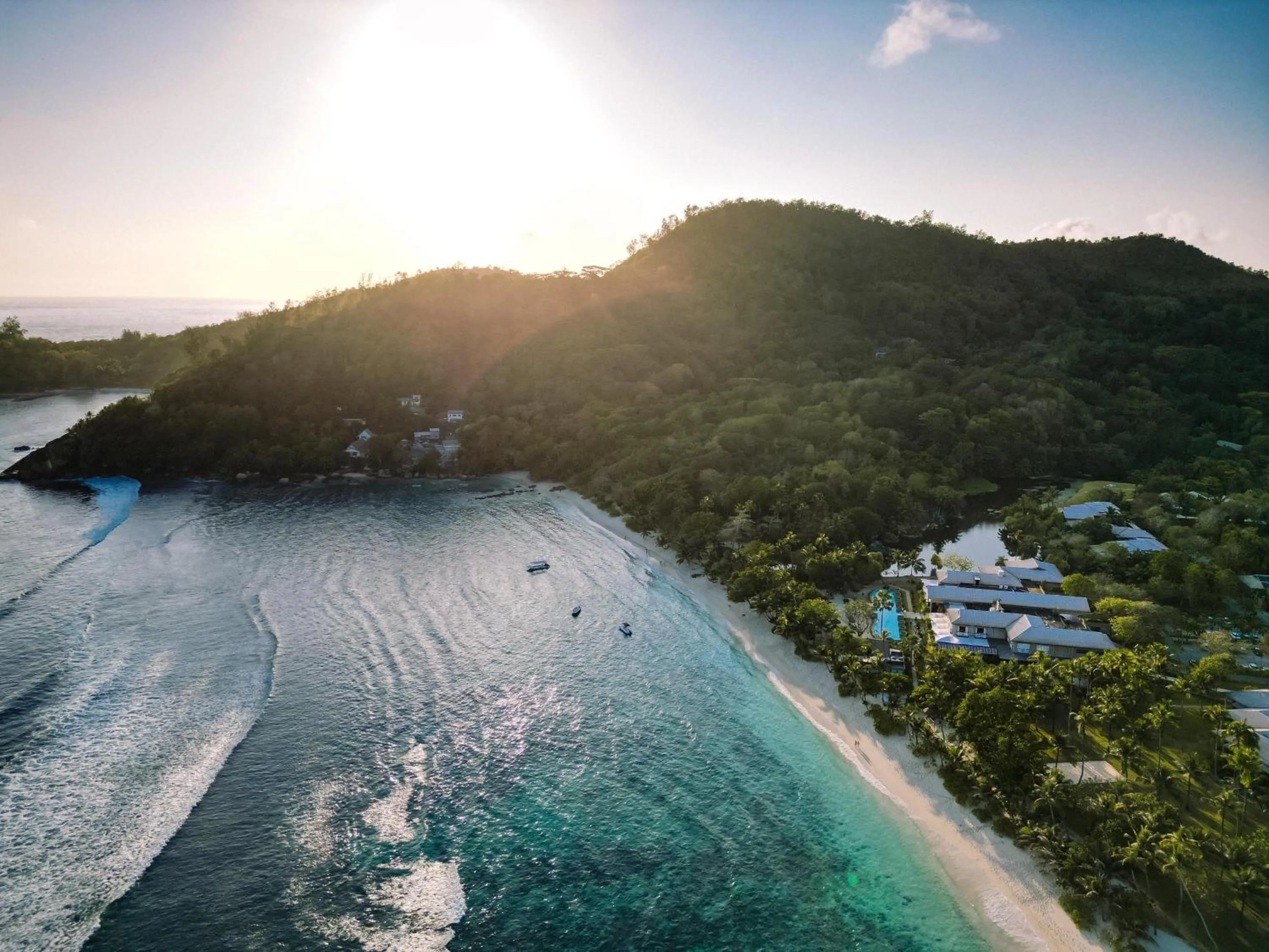 Property building in Kempinski Seychelles Resort