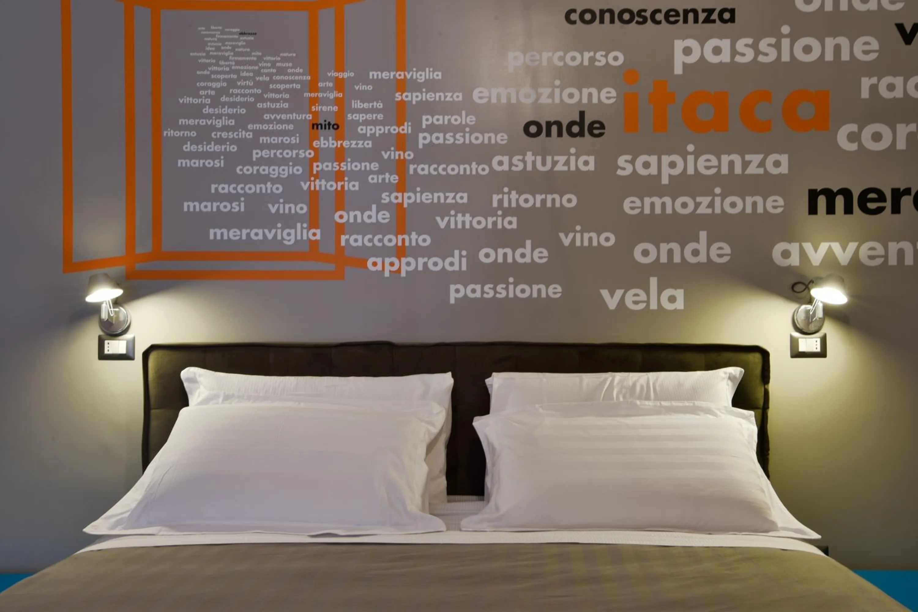 Decorative detail, Bed in The Pope's Window