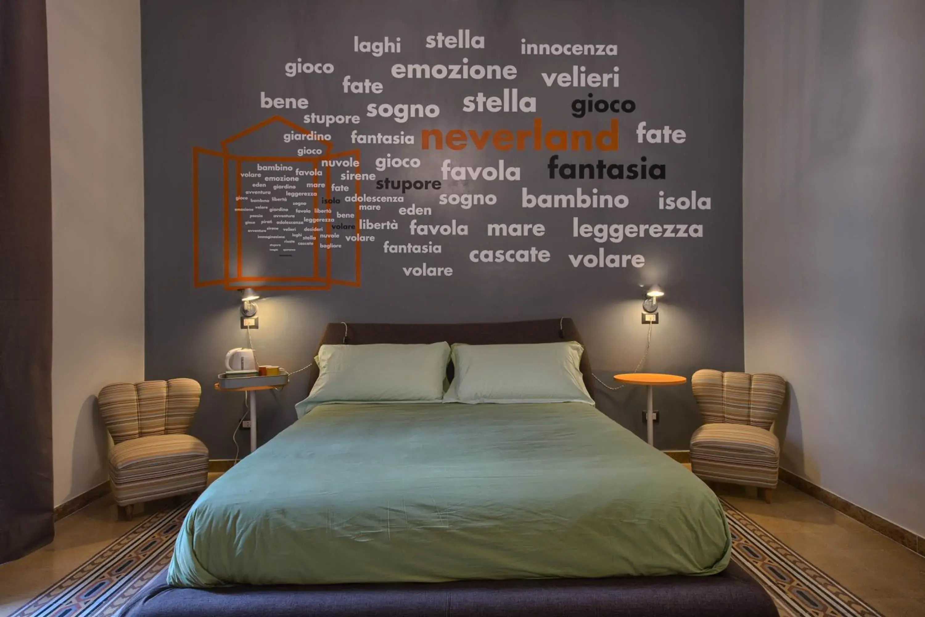 Bedroom, Bed in The Pope's Window Bedroom, Bed in The Pope's Window