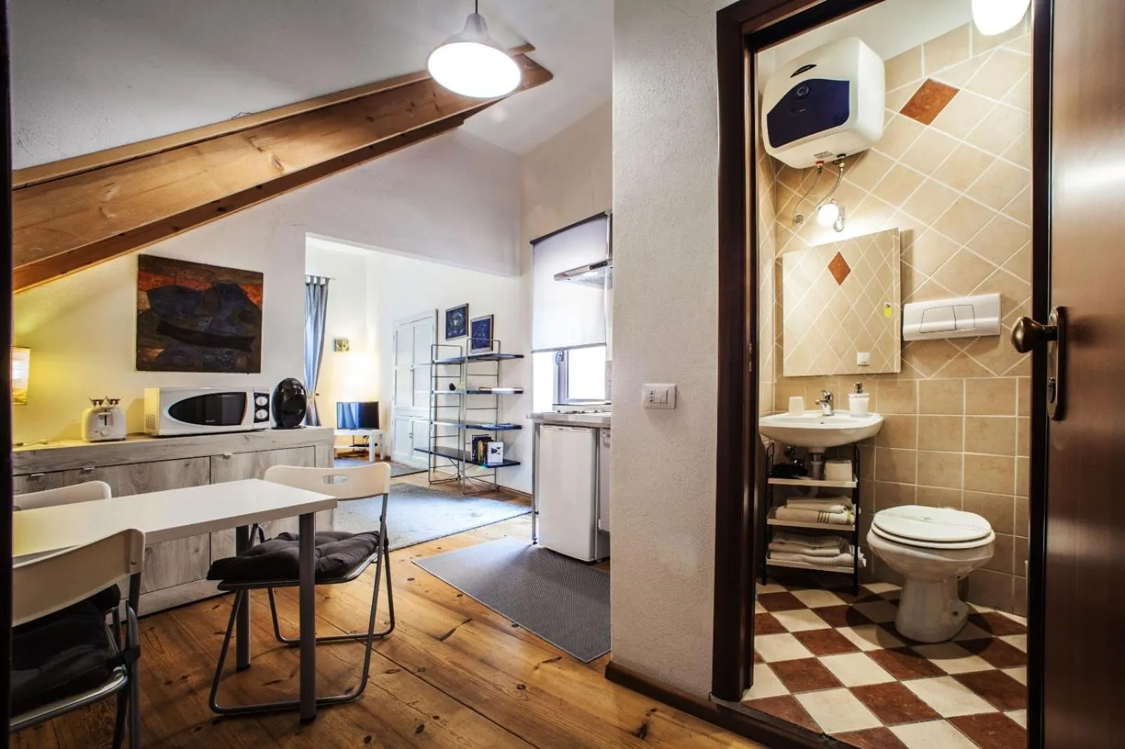 Bathroom in Studio Apartments Centro Storico Via Manno