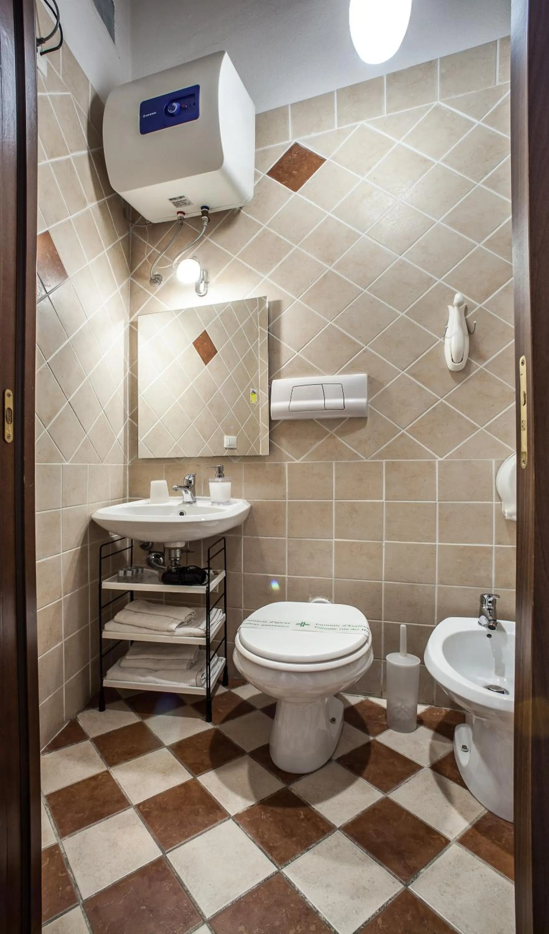 Bathroom in Studio Apartments Centro Storico Via Manno