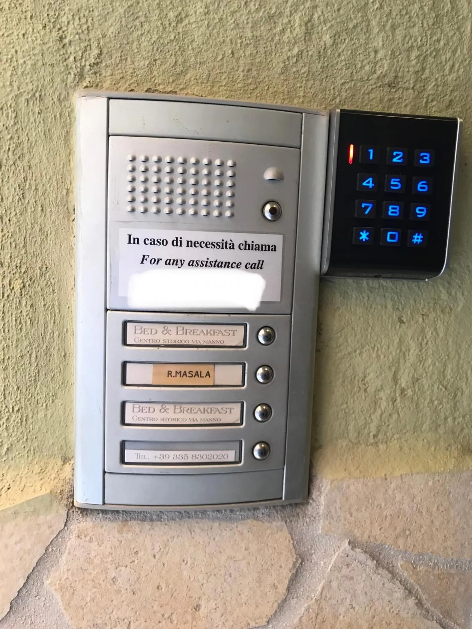 Property building in Studio Apartments Centro Storico Via Manno