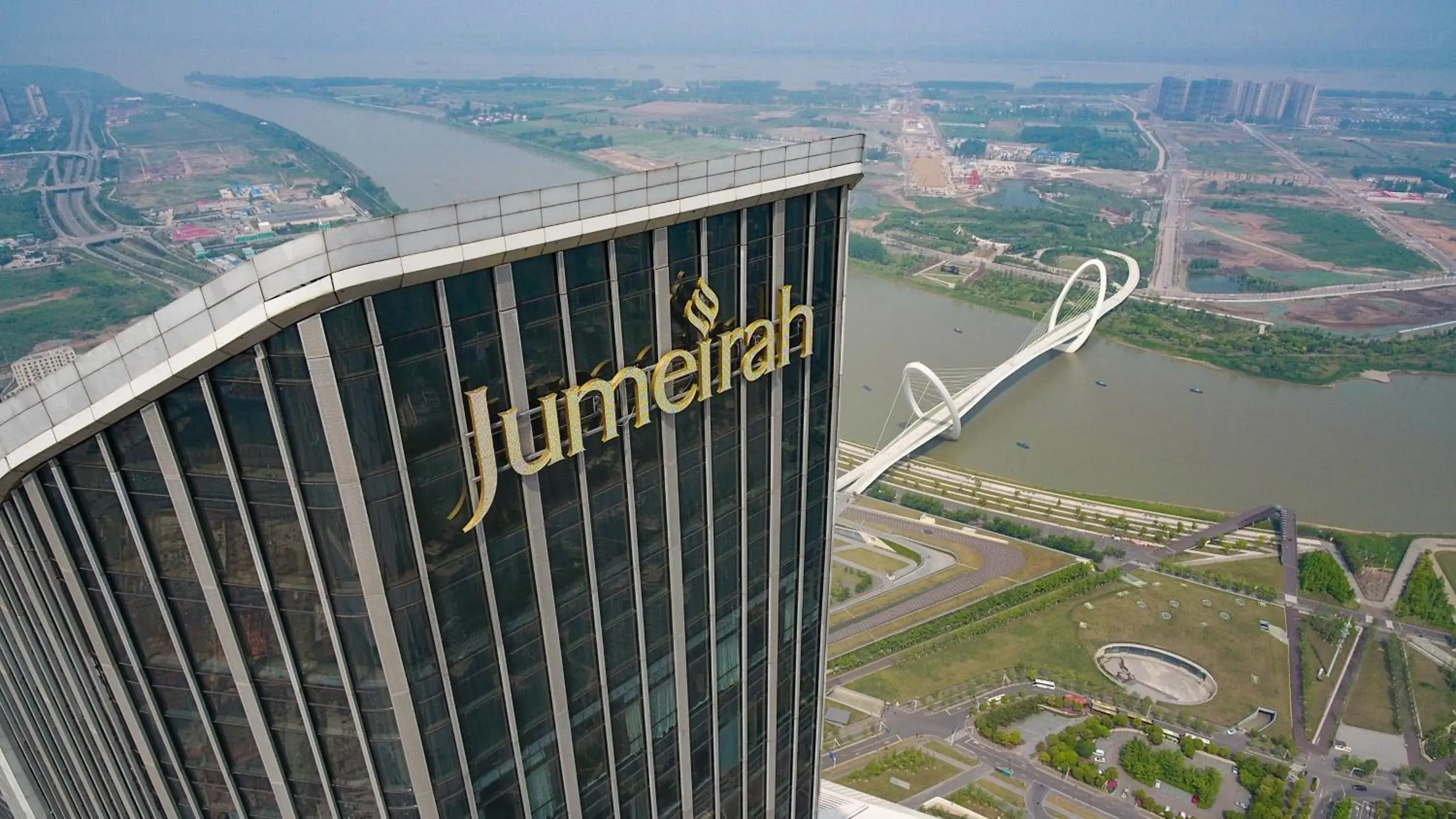 Bird's eye view in Jumeirah Nanjing Bird's eye view in Jumeirah Nanjing