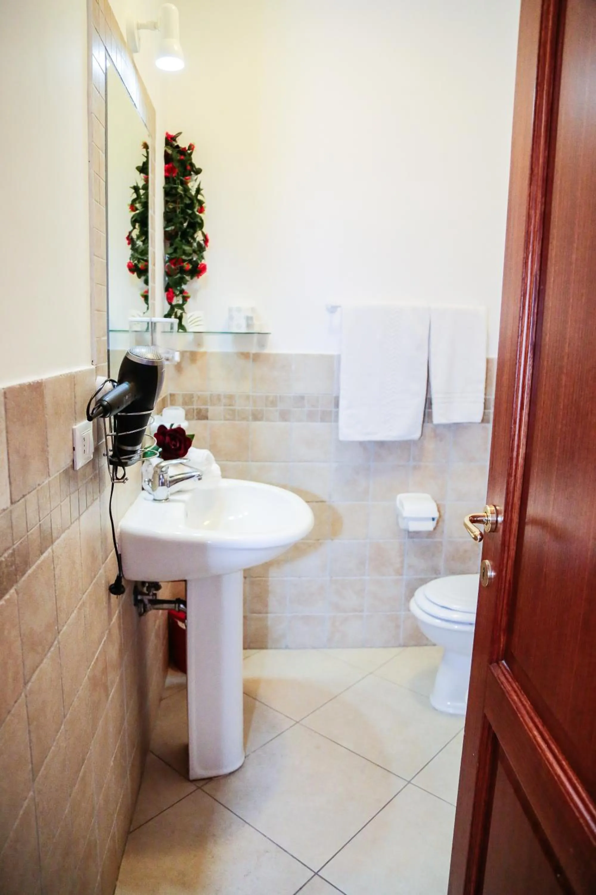 Toilet in Fiumicino Inn Airport