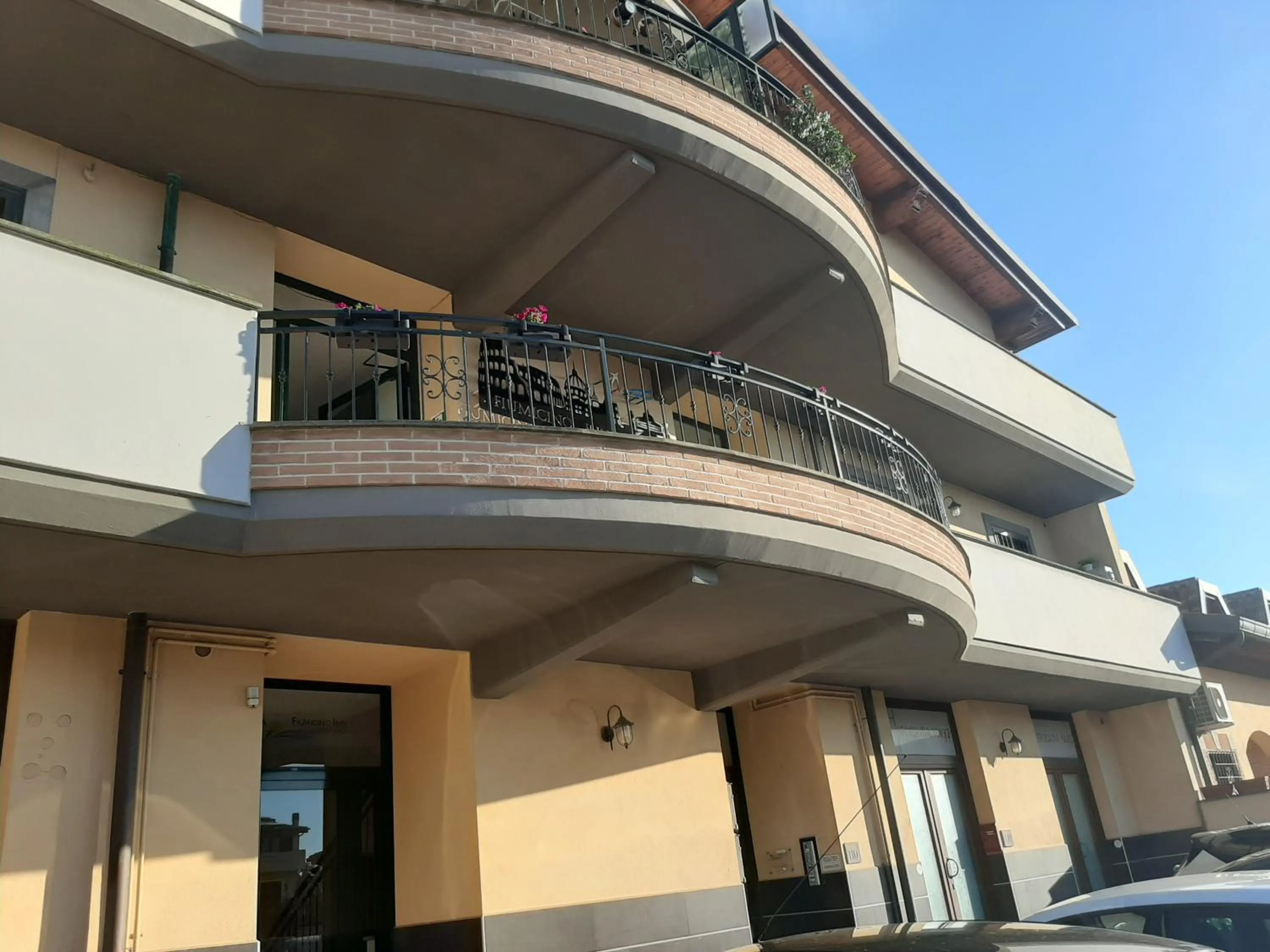 Property building in Fiumicino Inn Airport