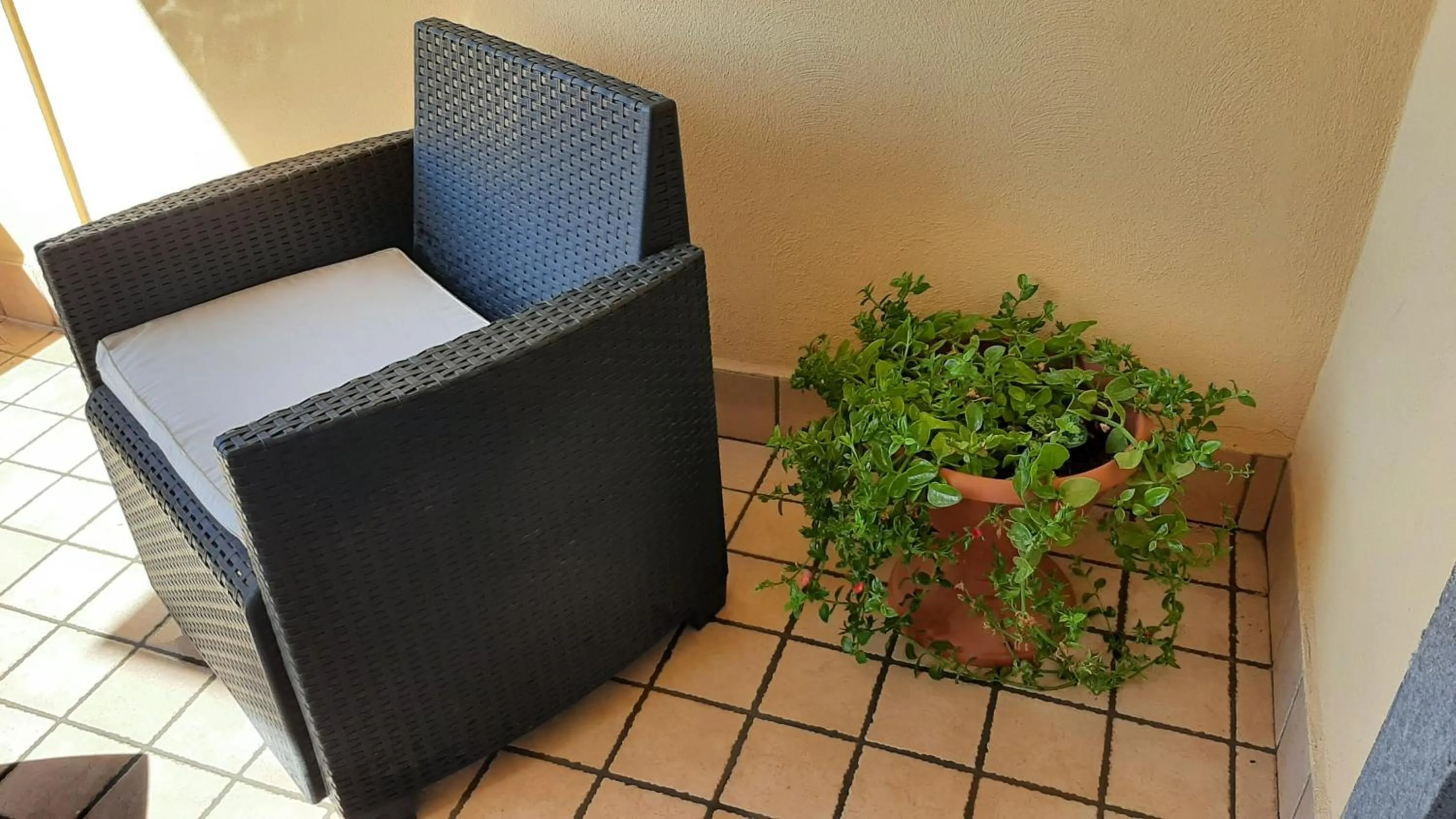 Balcony/Terrace in Fiumicino Inn Airport