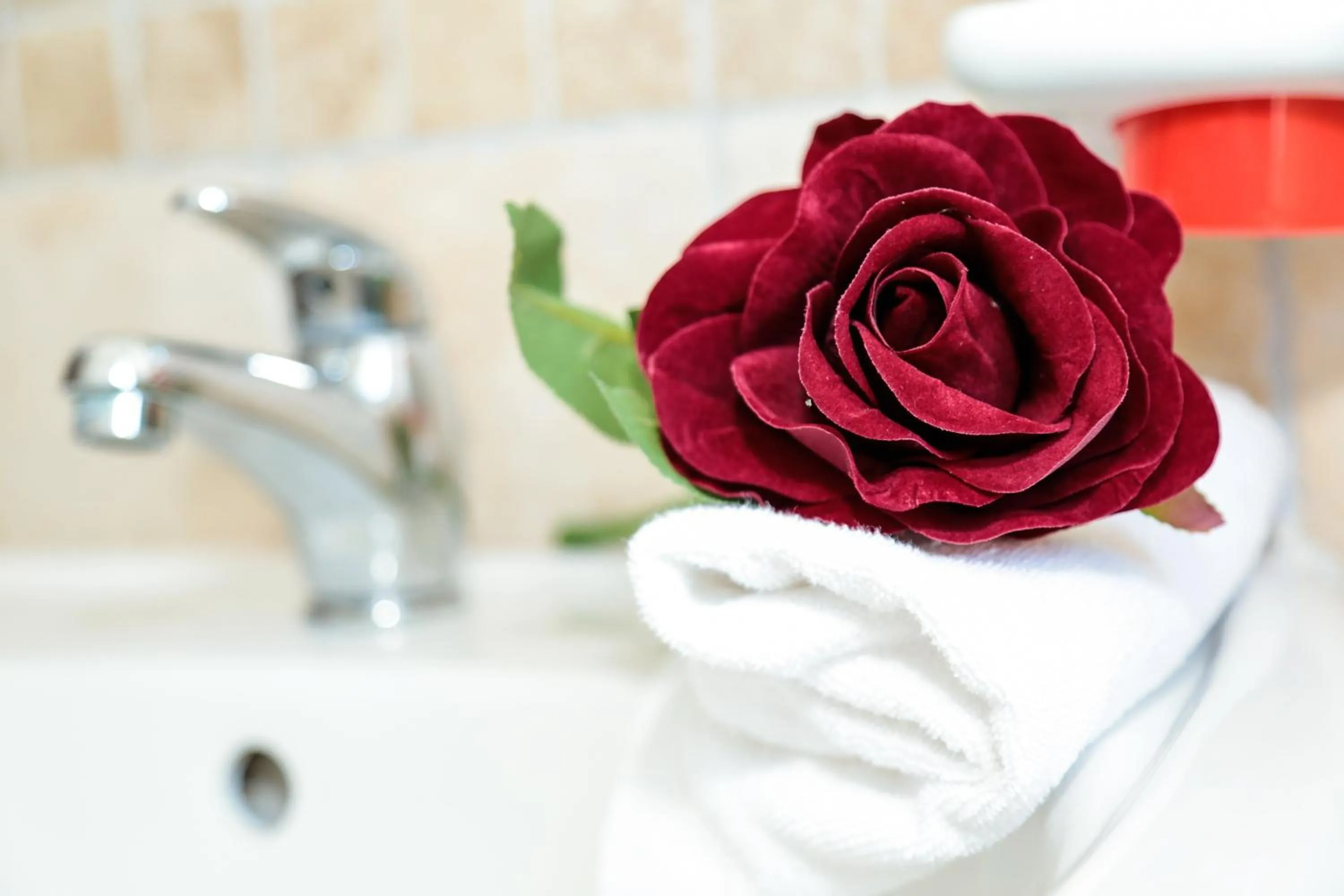 Bathroom in Fiumicino Inn Airport