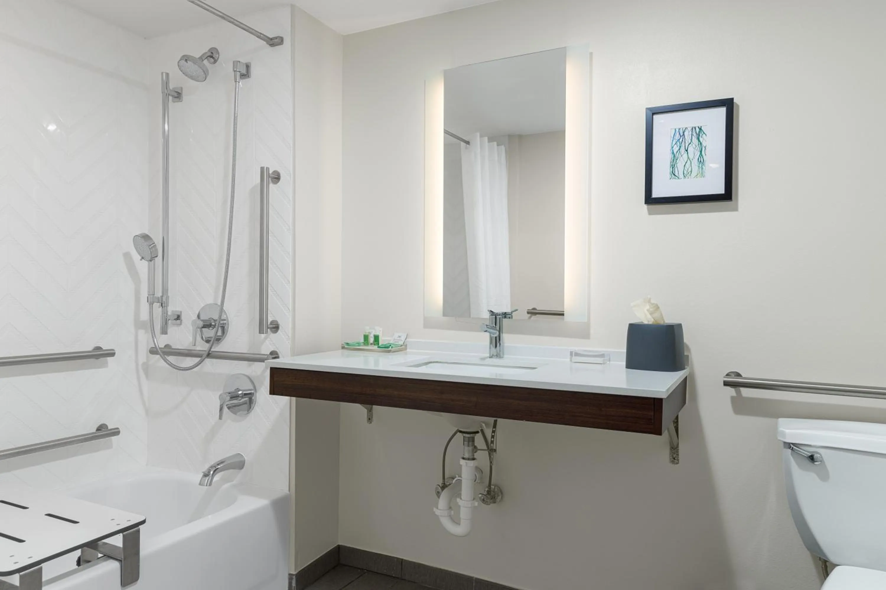 Bathroom in Holiday Inn Cleveland by IHG