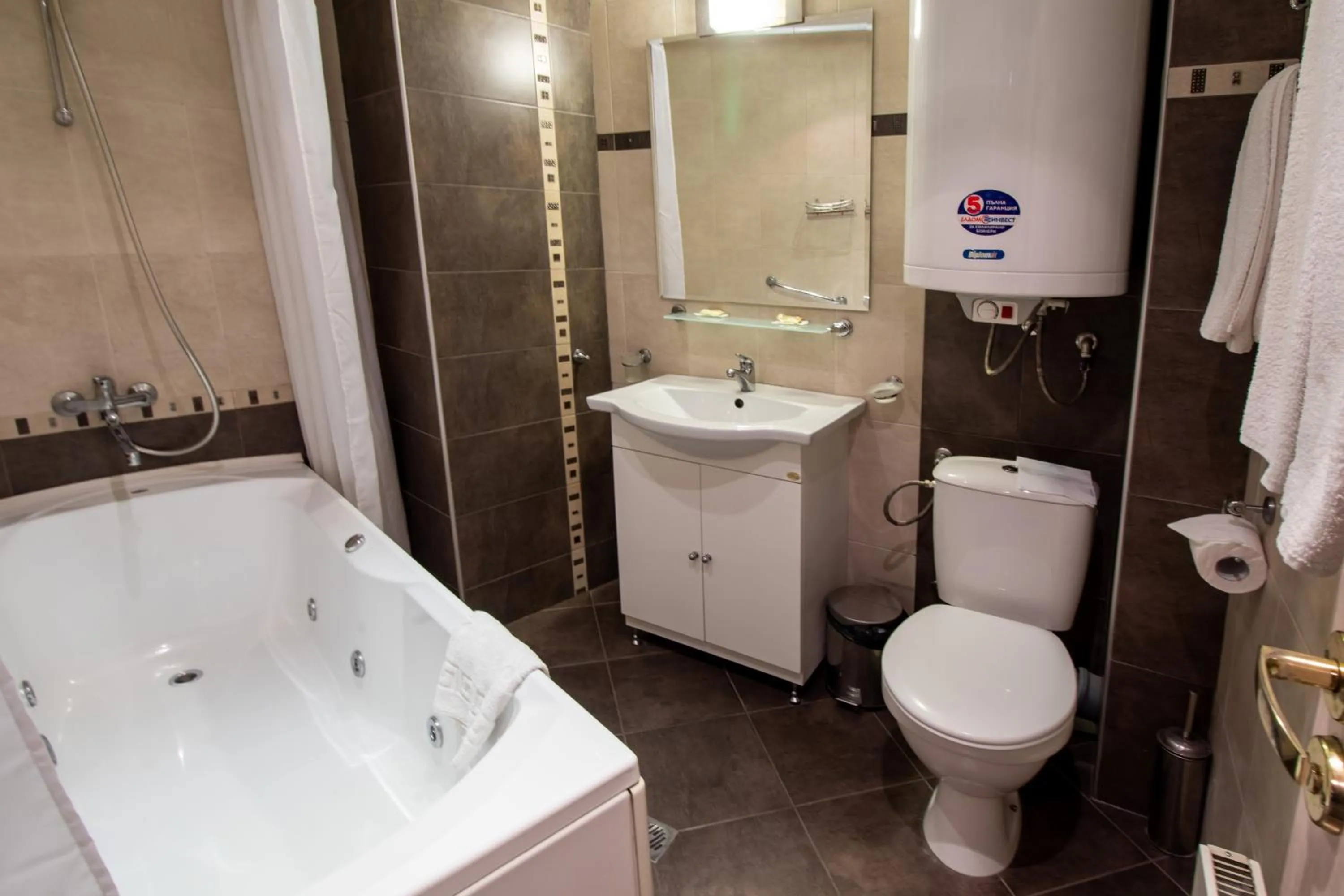 Bathroom in Family Hotel Familia