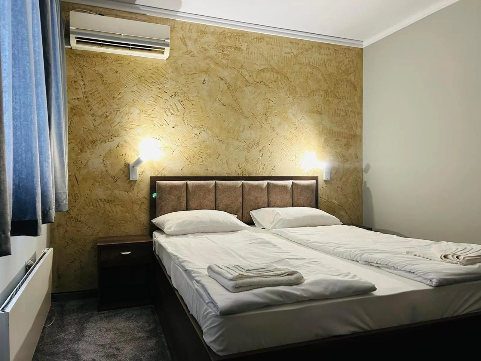 Bed in Family Hotel Familia