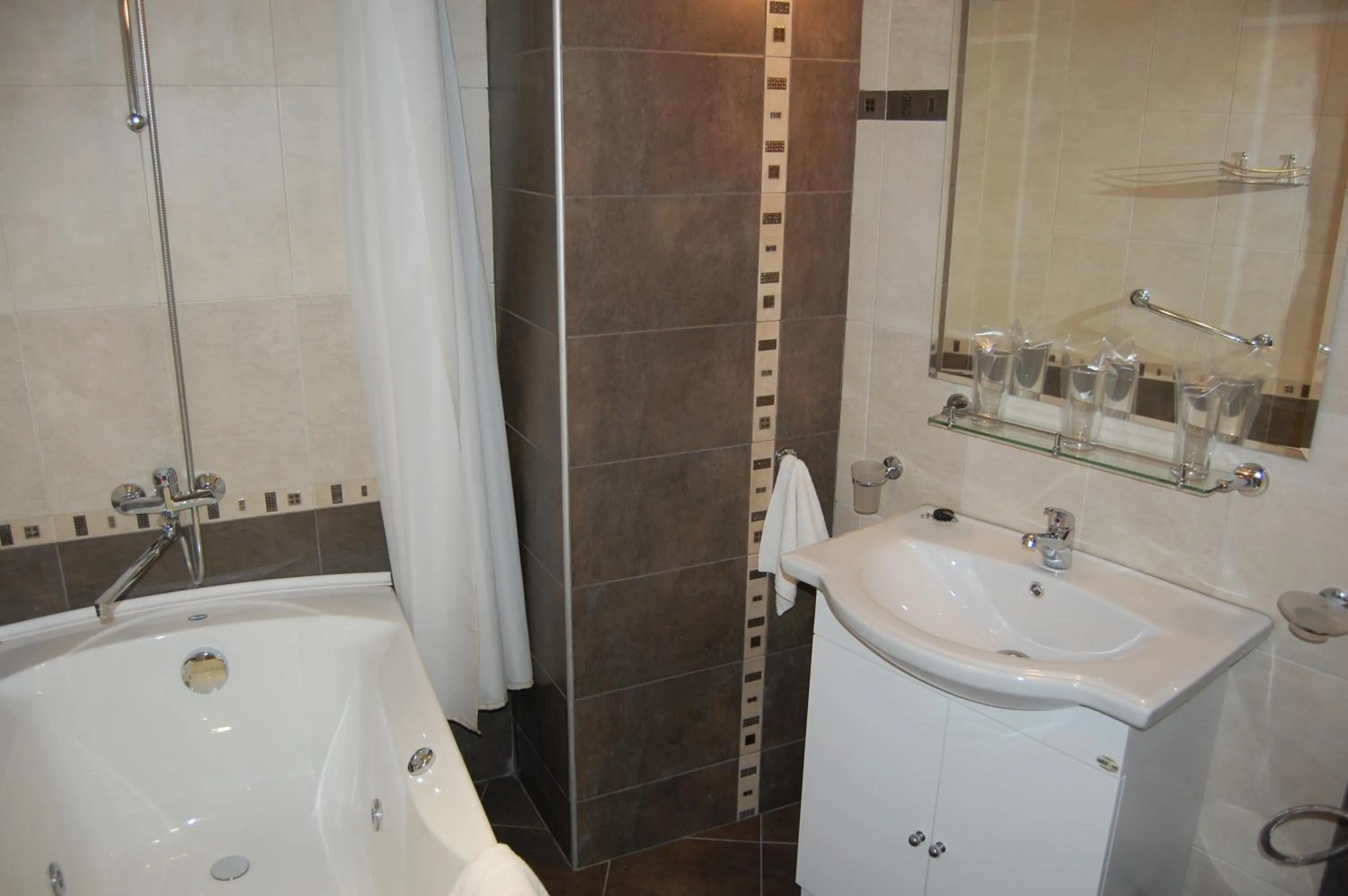 Bathroom in Family Hotel Familia