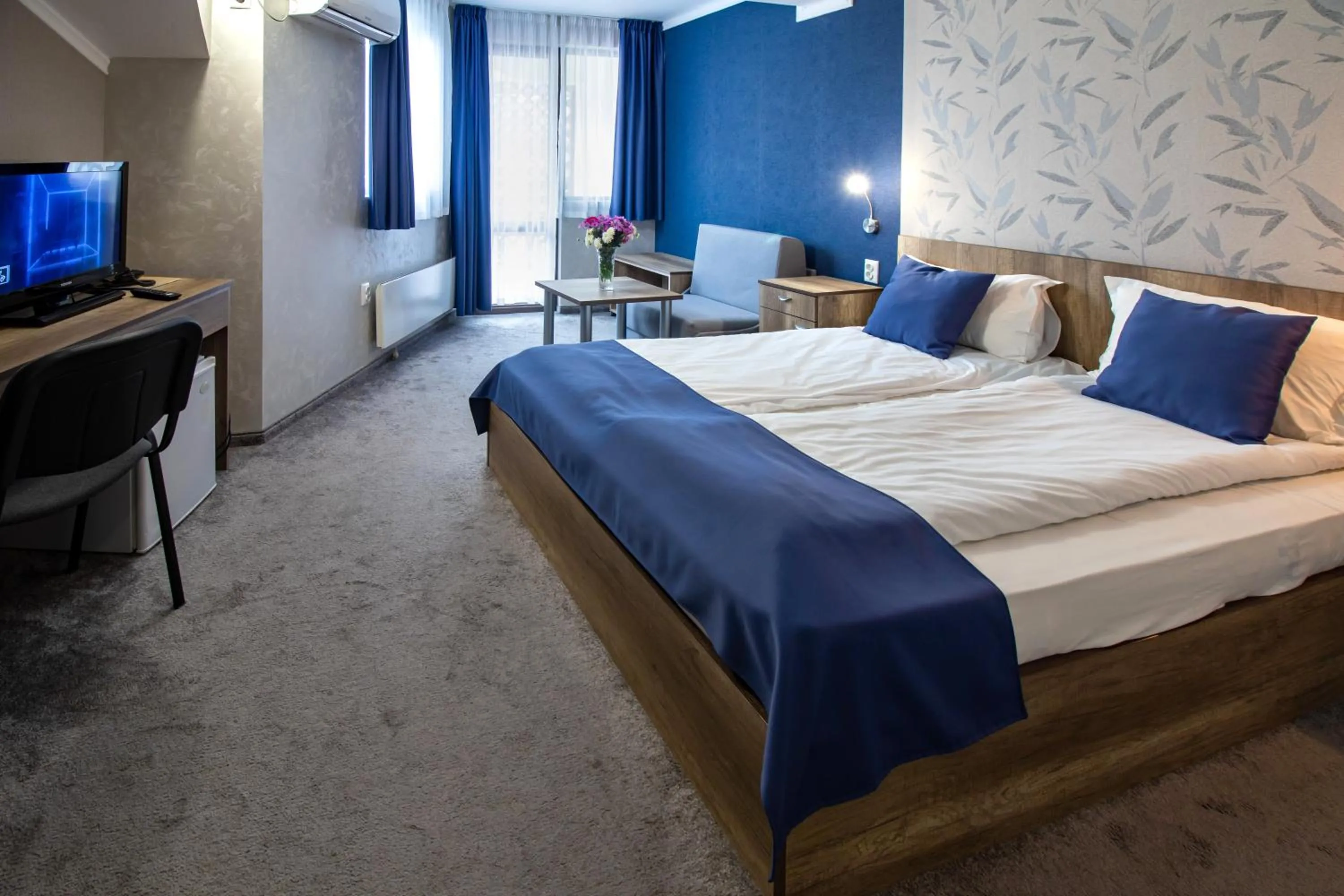 Bed in Family Hotel Familia