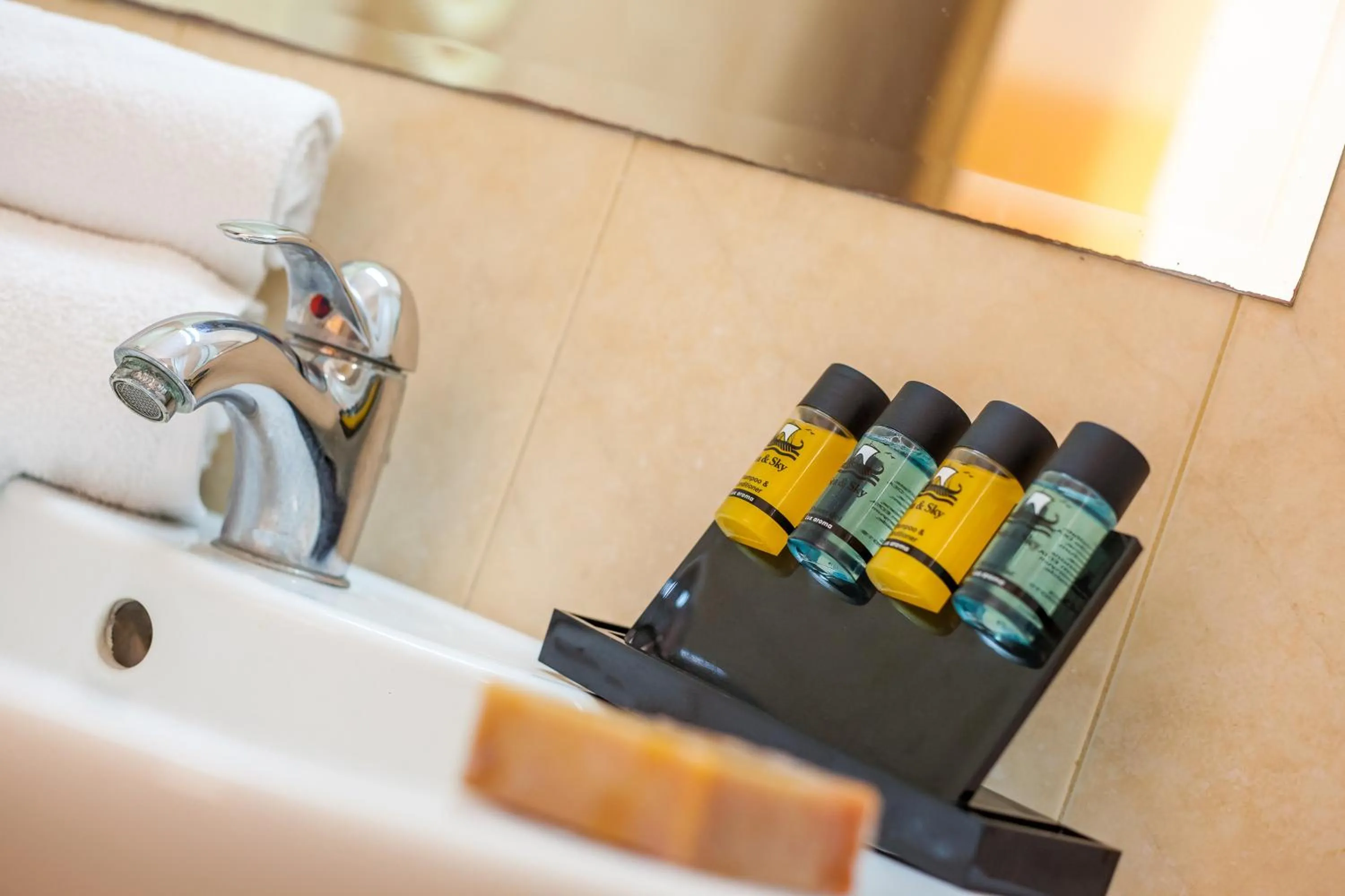 Bathroom in Stavros Melathron Studios