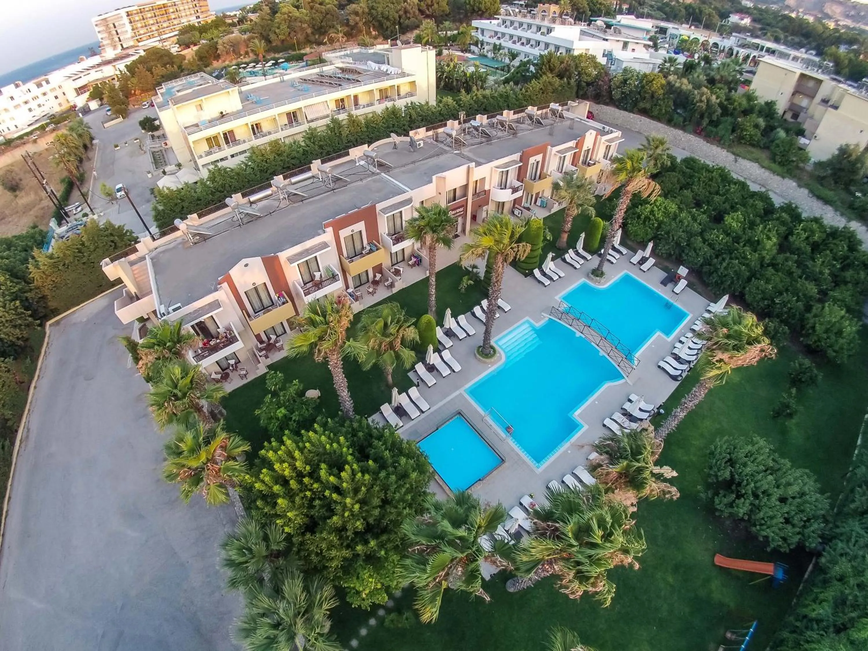 Bird's eye view in Stavros Melathron Studios