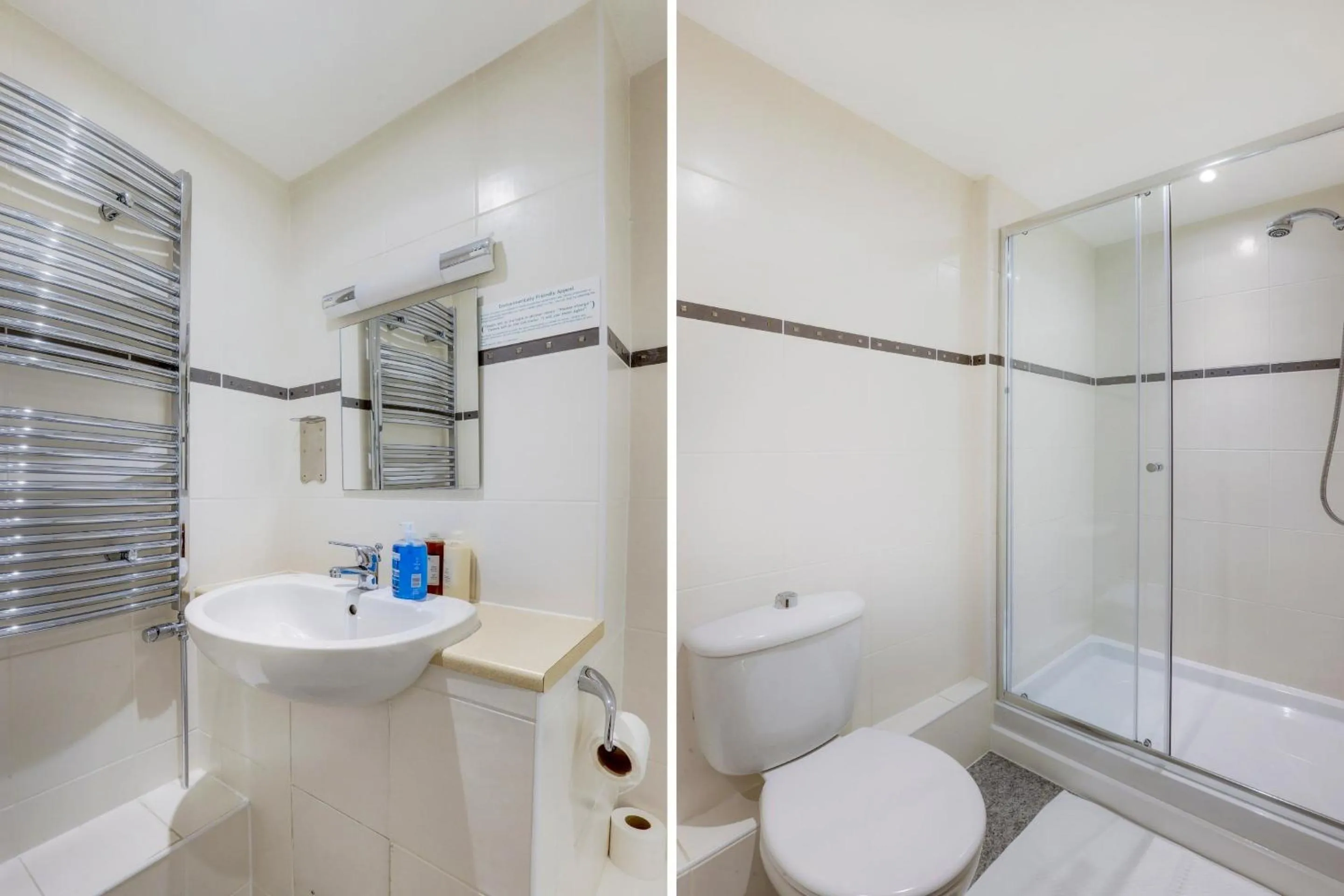 Bathroom in The Gissons Hotel - Exeter Airport & M5