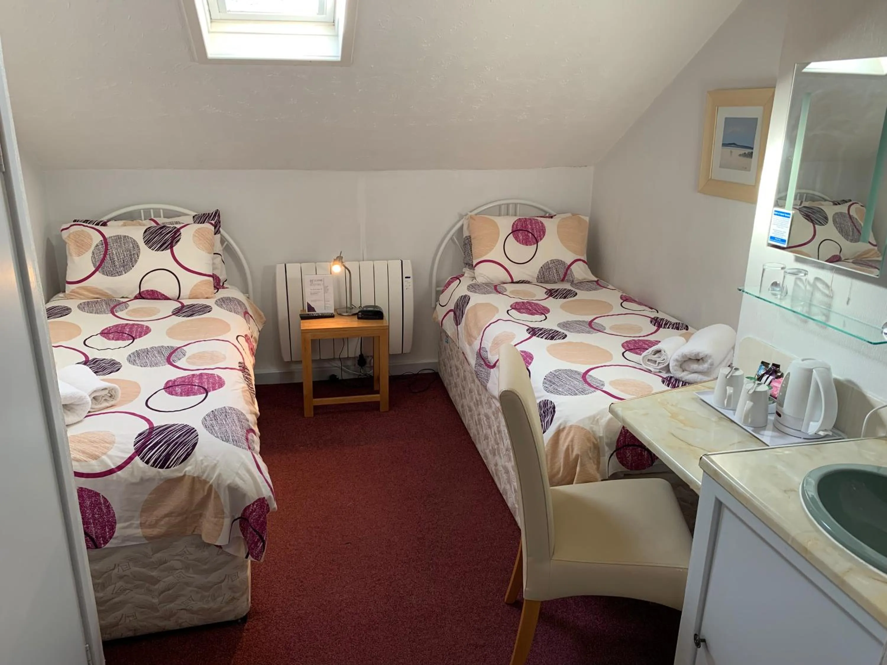 Bed in Austins Guest House