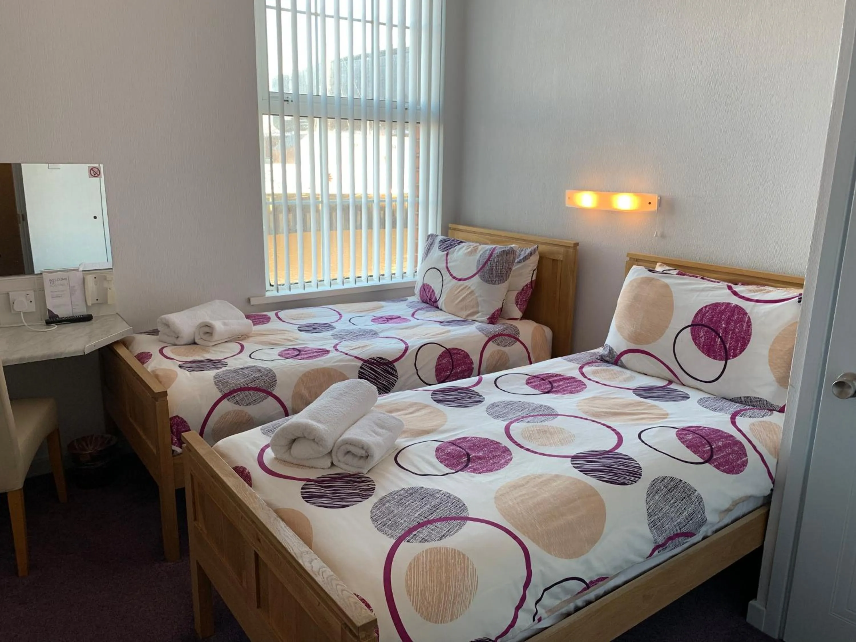 Bed in Austins Guest House