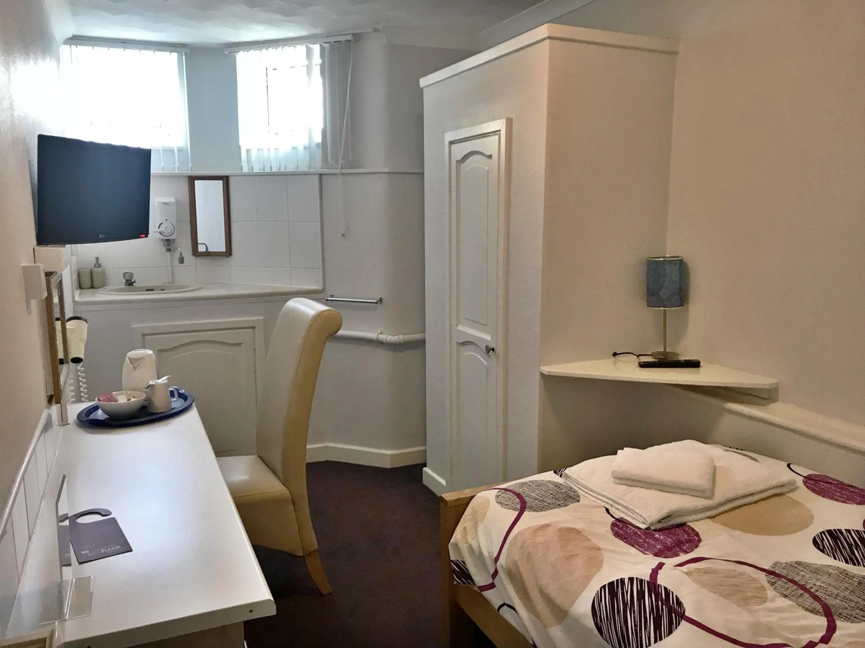 Bed in Austins Guest House