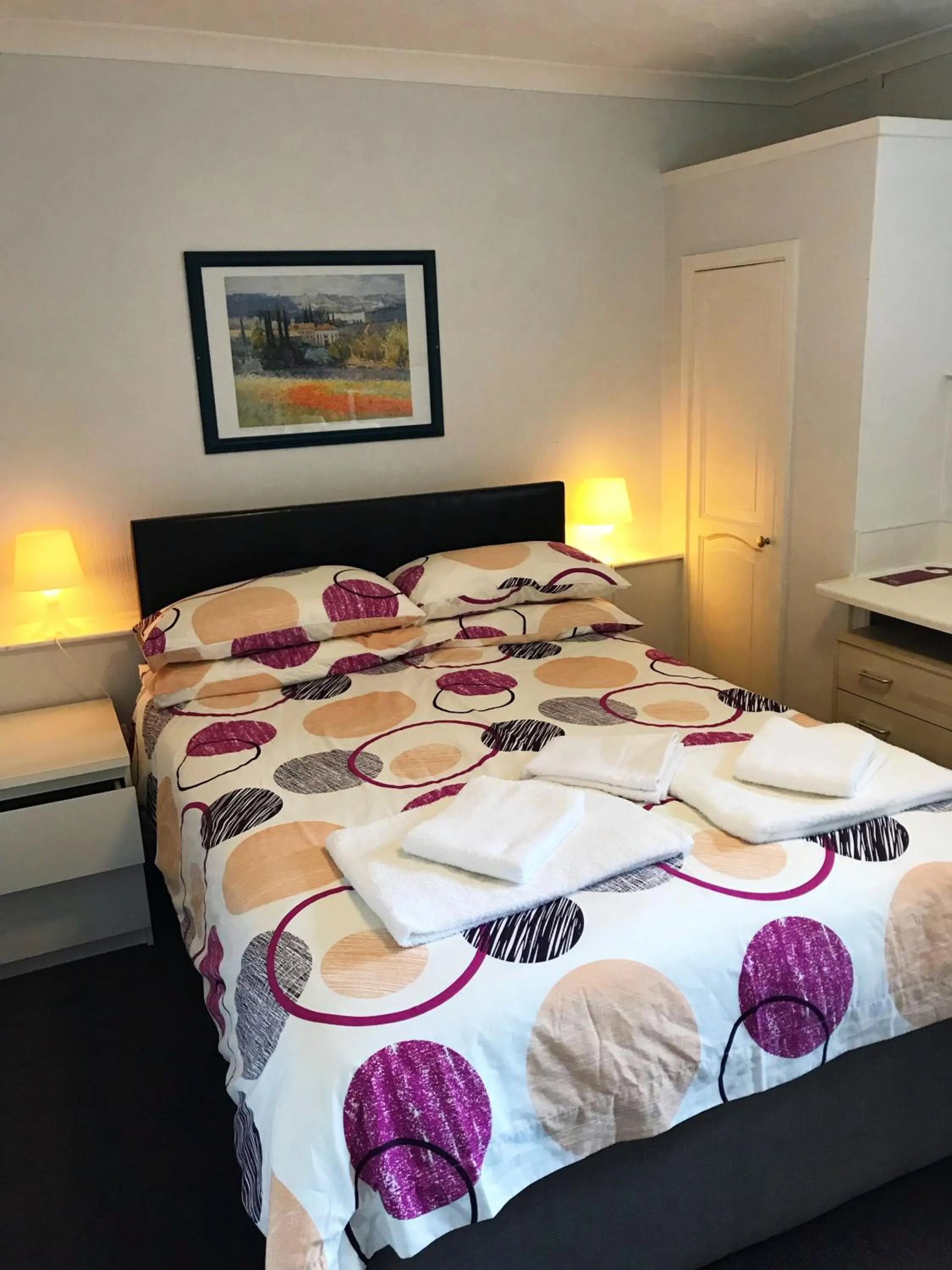 Bed in Austins Guest House