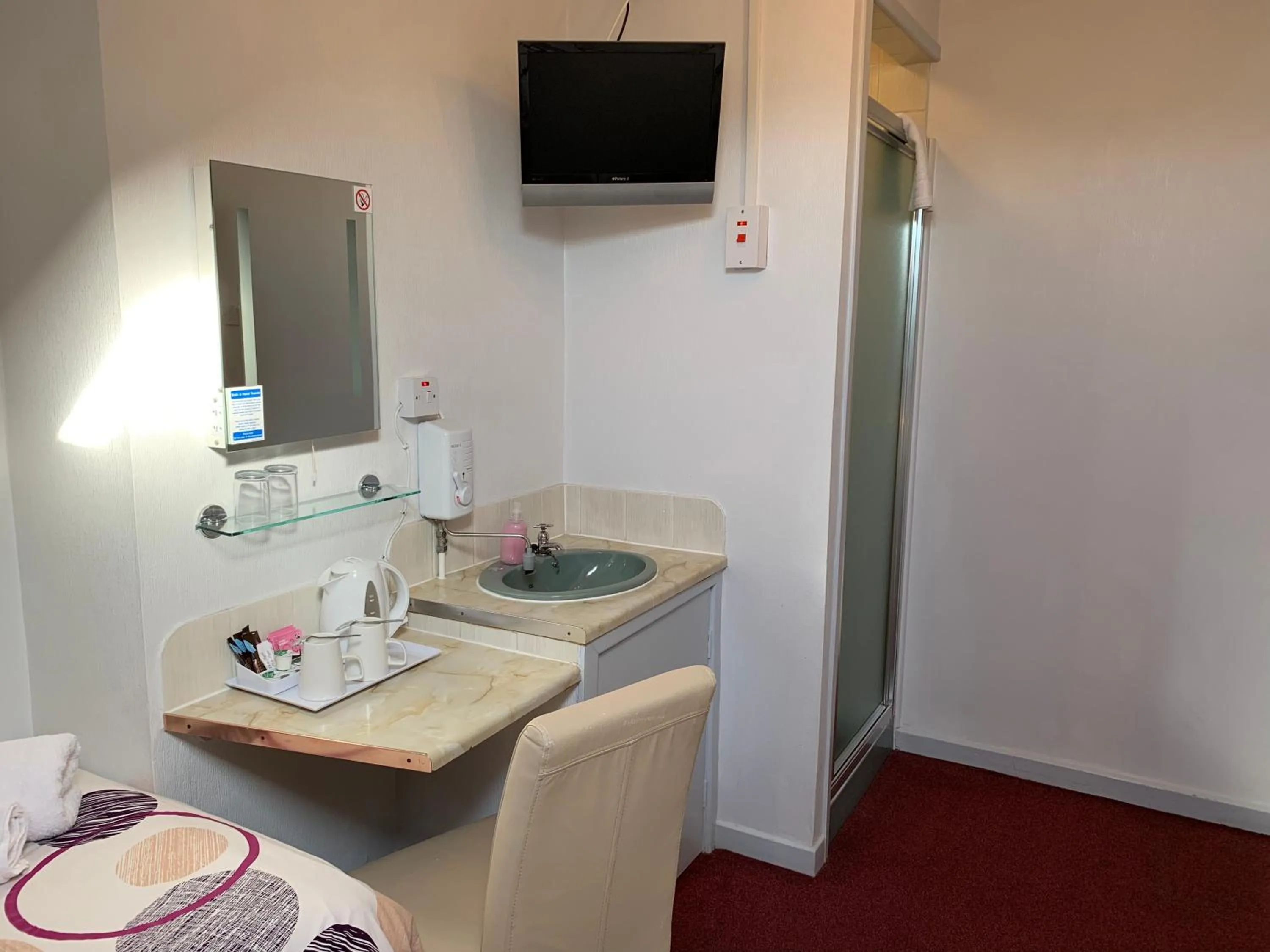 Bed in Austins Guest House