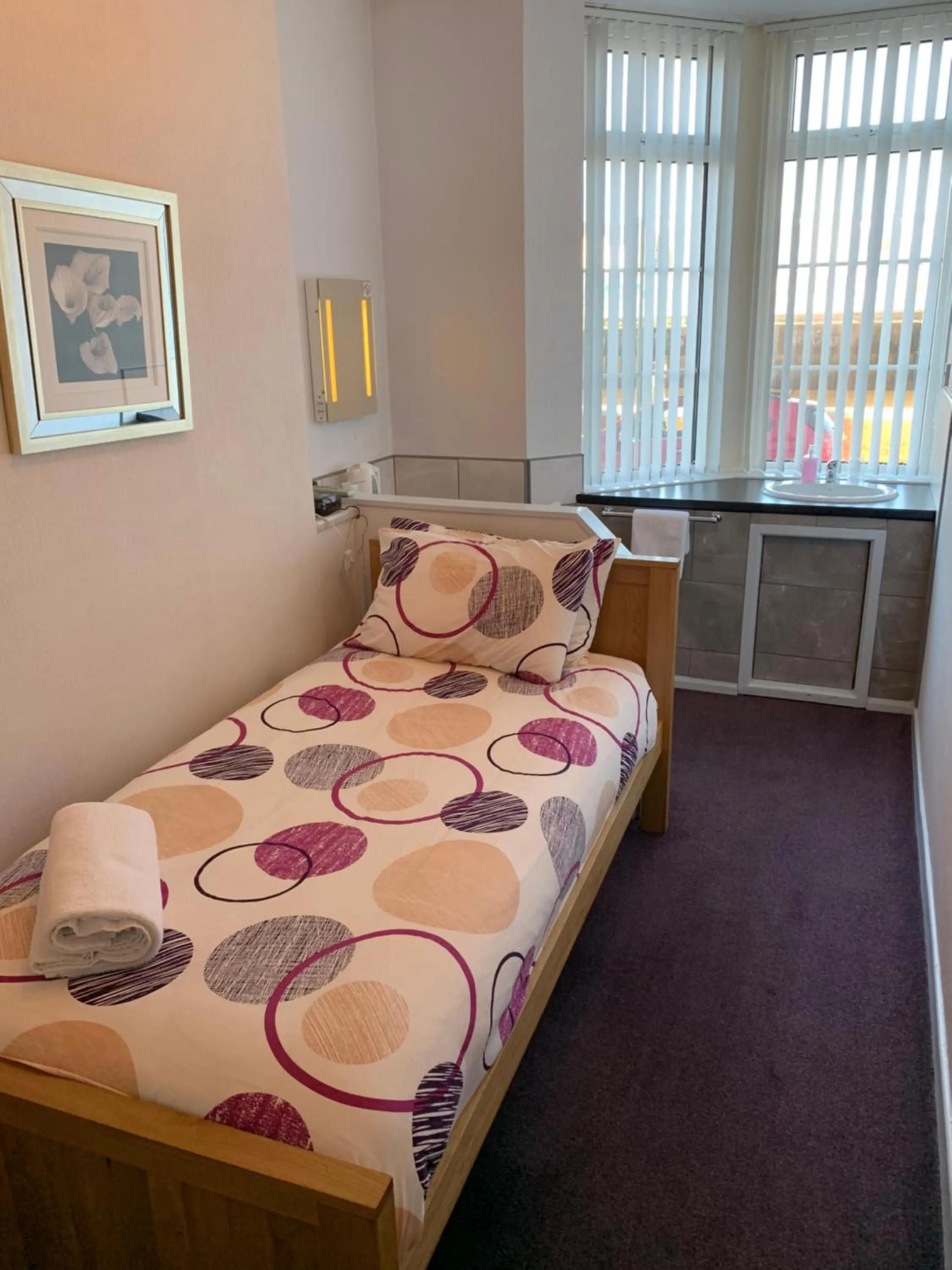 Bed in Austins Guest House