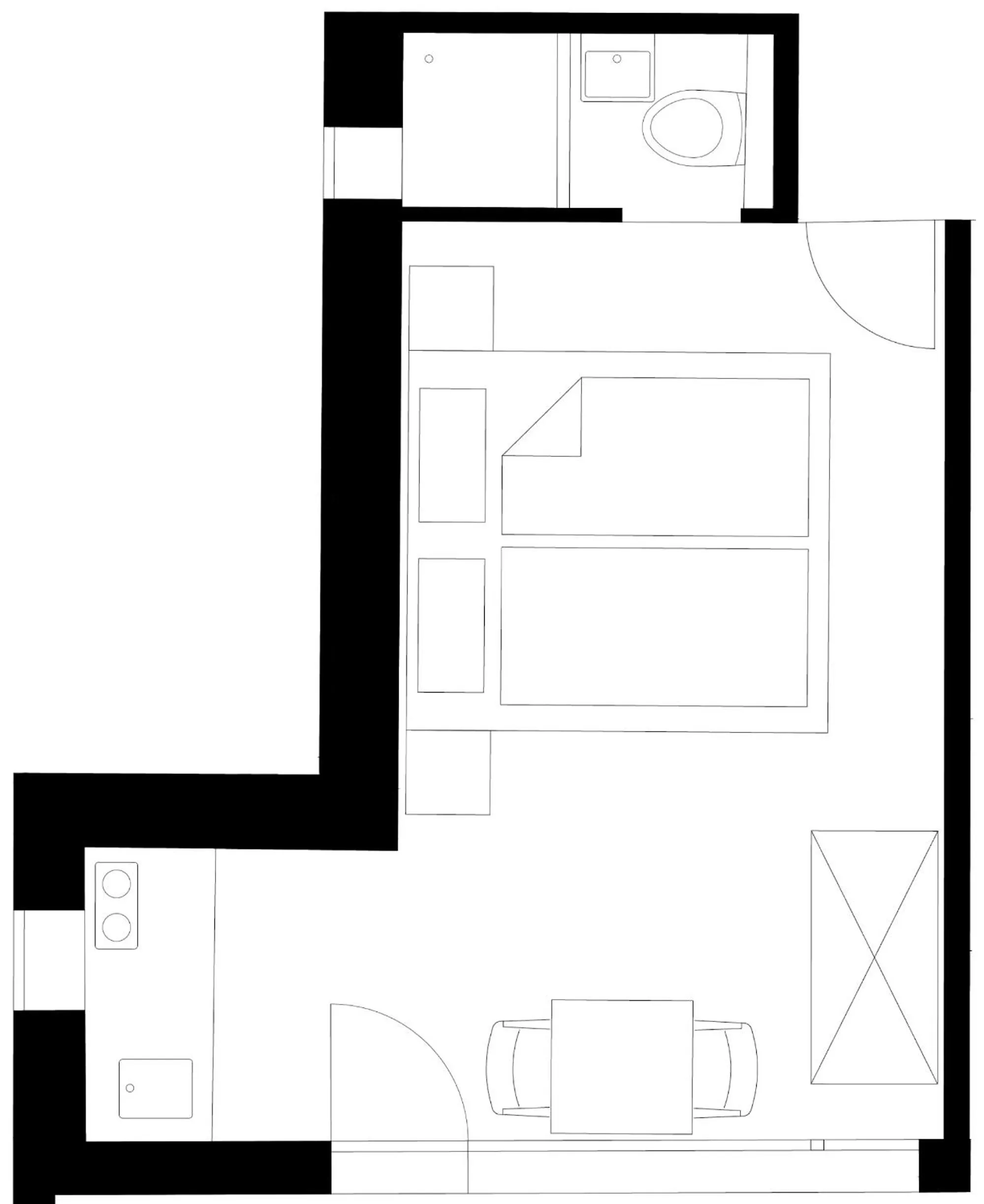 Photo of the whole room in Casa Las Caglias