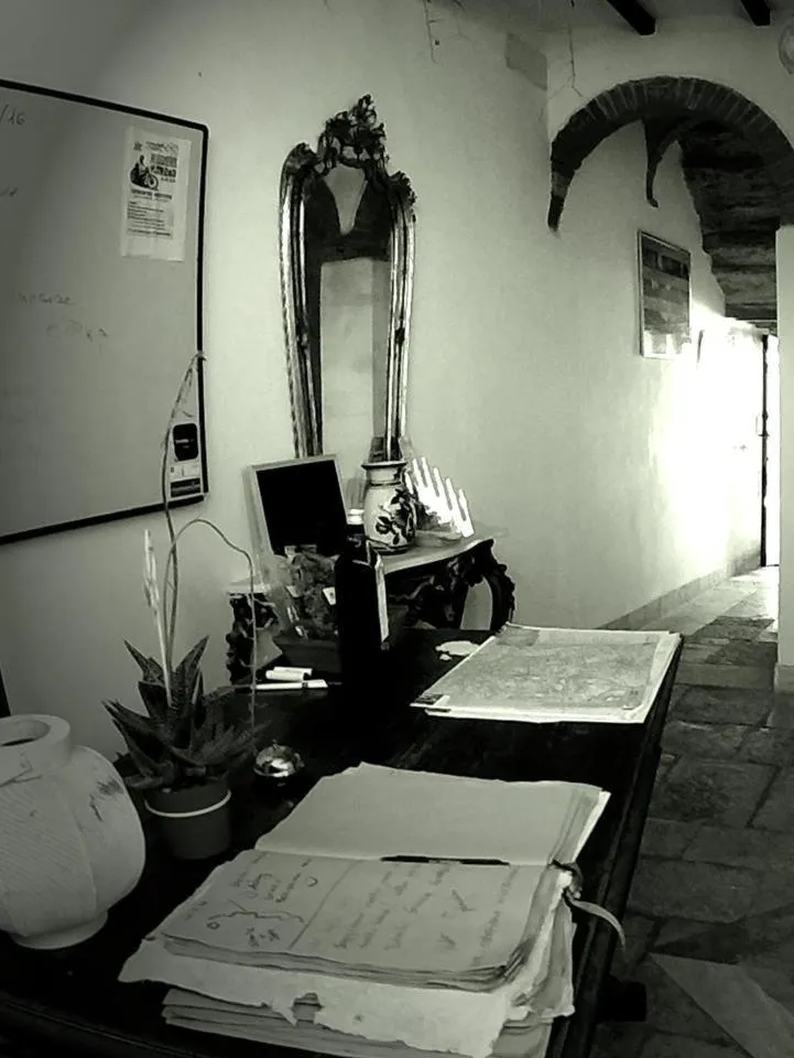 Lobby or reception in La Francigena