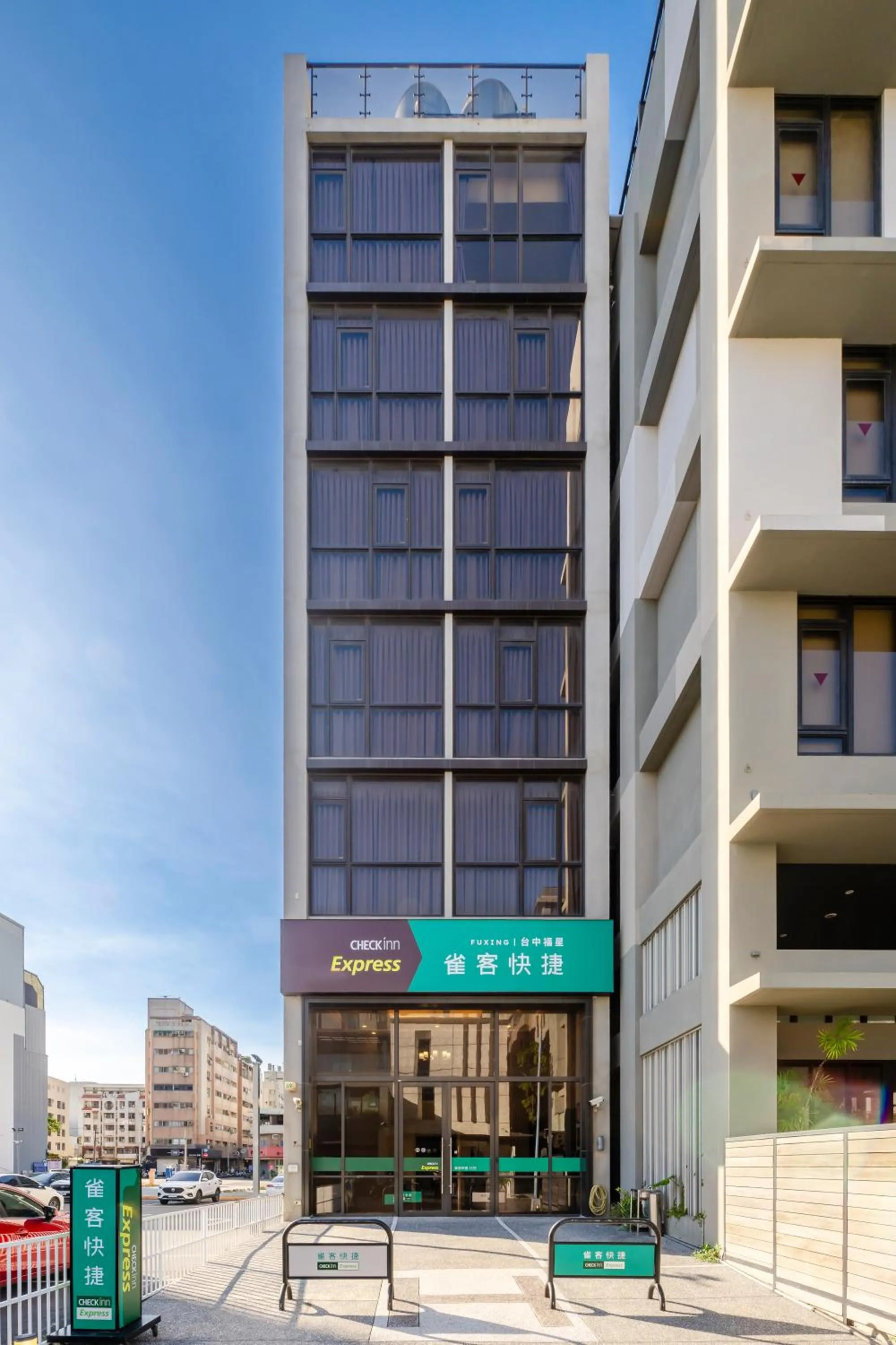 Property building in CHECK inn Express Taichung Fuxing