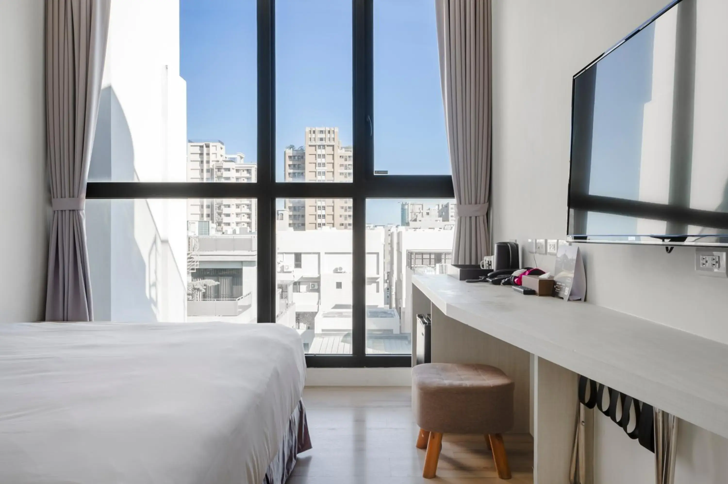 Bed in CHECK inn Express Taichung Fuxing Bed in CHECK inn Express Taichung Fuxing